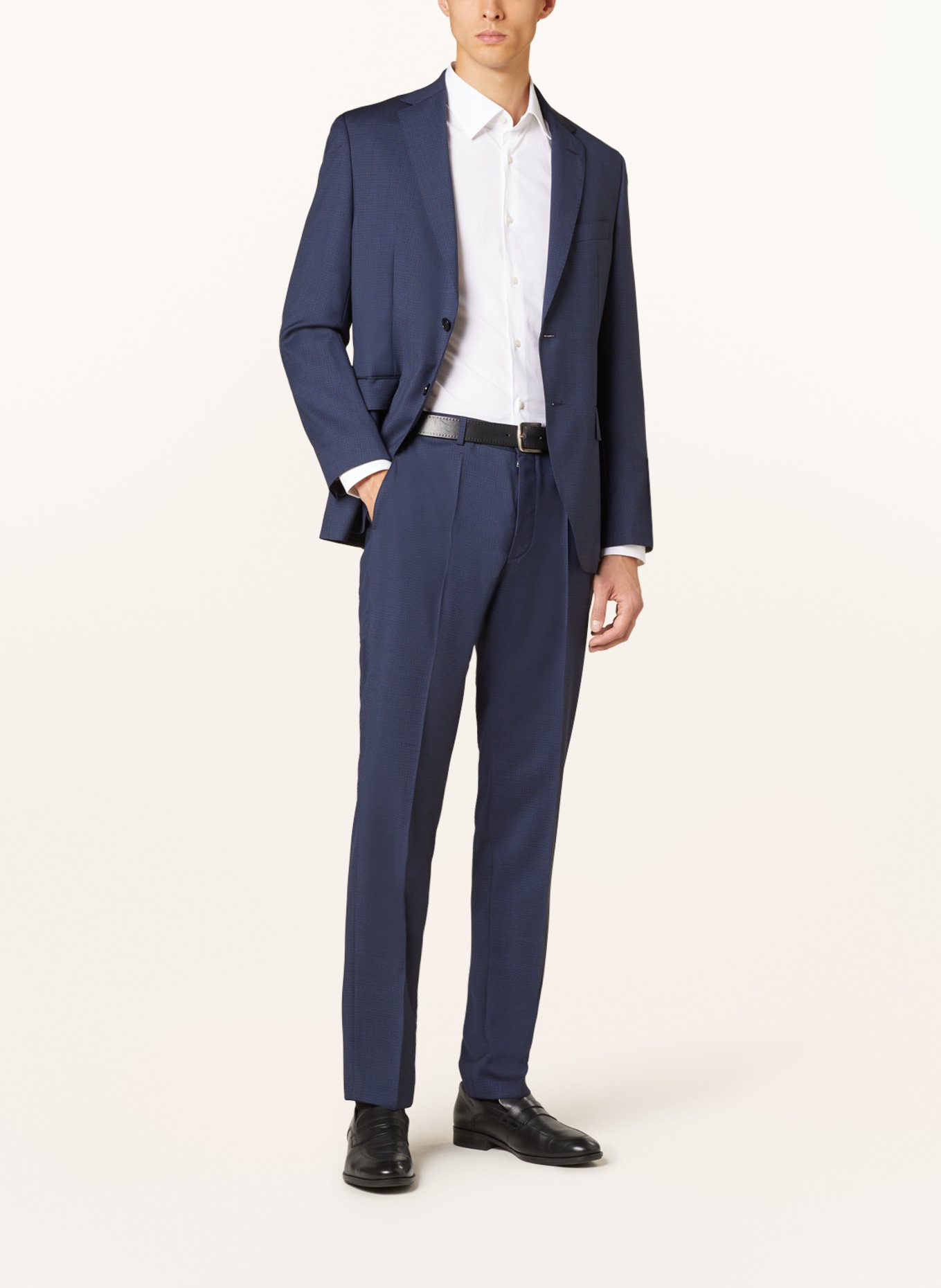 BOSS Anzughose LENON Regular Fit, Farbe: 404 DARK BLUE (Bild 2)