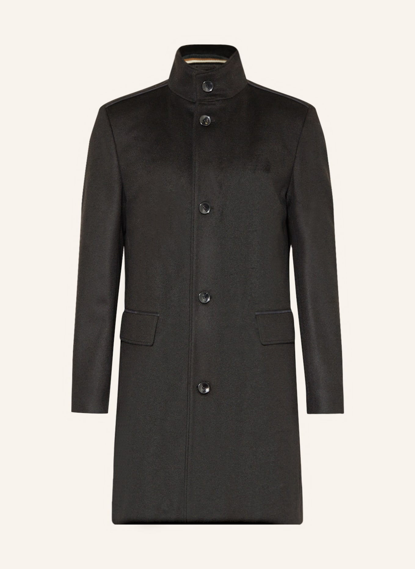 BOSS Wool coat JARED, Color: BLACK (Image 1)
