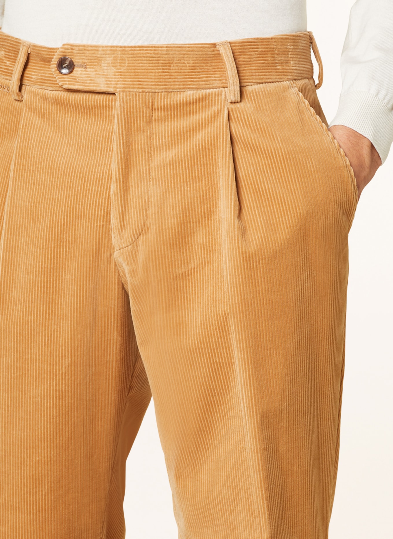 BOSS Cordhose H-PERIN Relaxed Fit, Farbe: CAMEL (Bild 5)