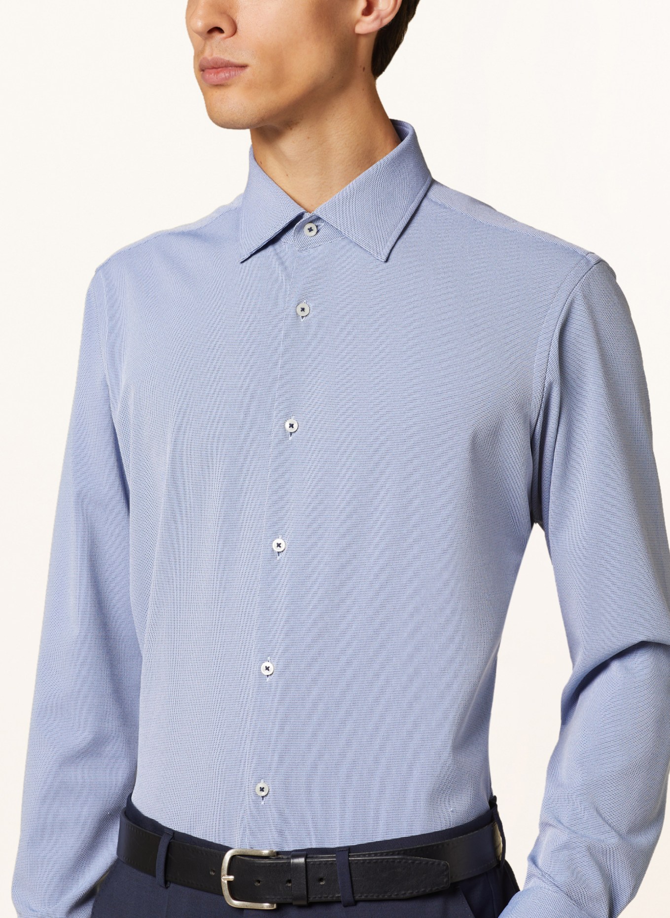 BOSS Jersey shirt JOE PERFORMNACE regular fit, Color: LIGHT BLUE (Image 4)