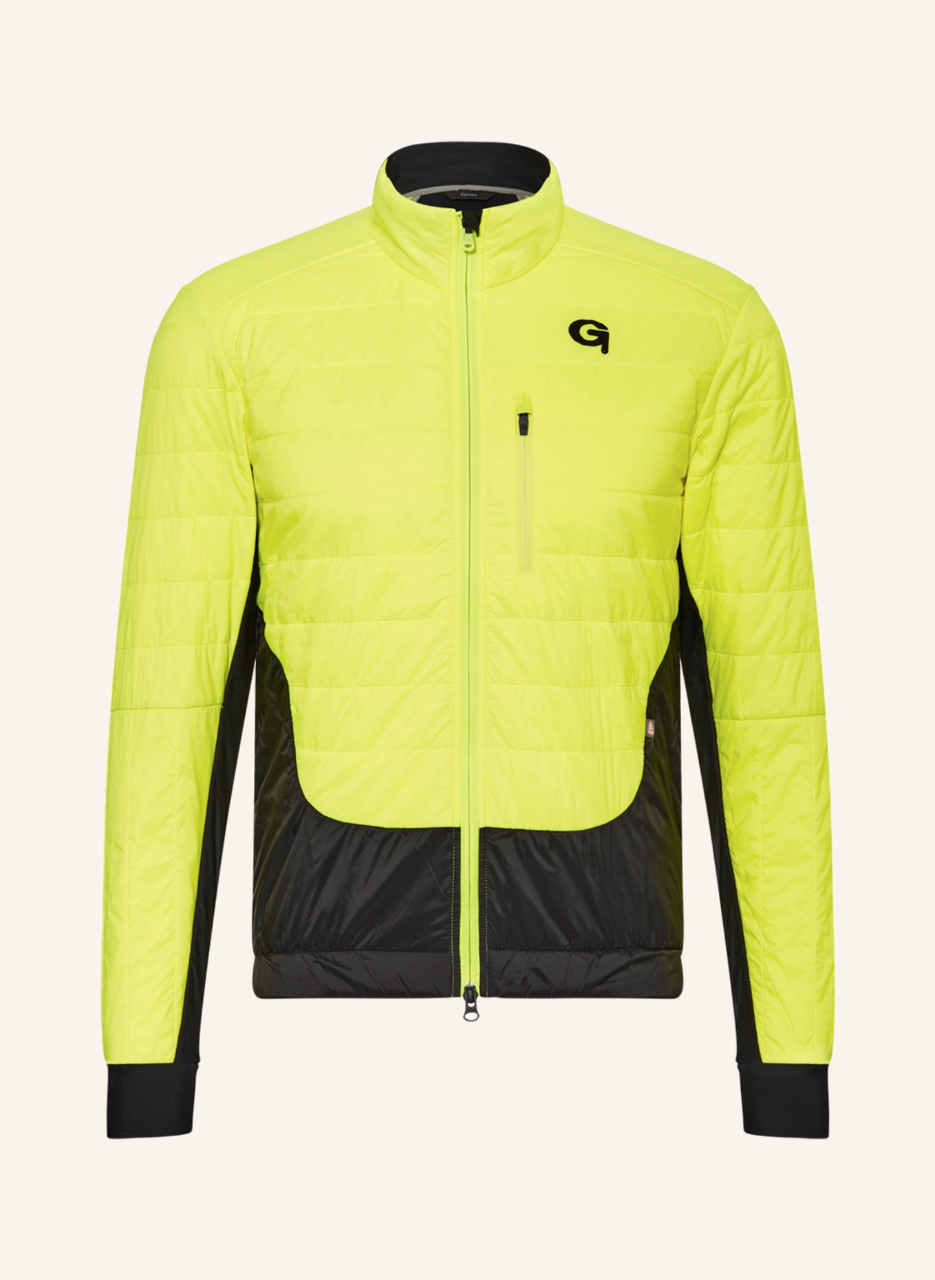 GONSO Cycling jacket, Color: NEON YELLOW/ BLACK (Image 1)