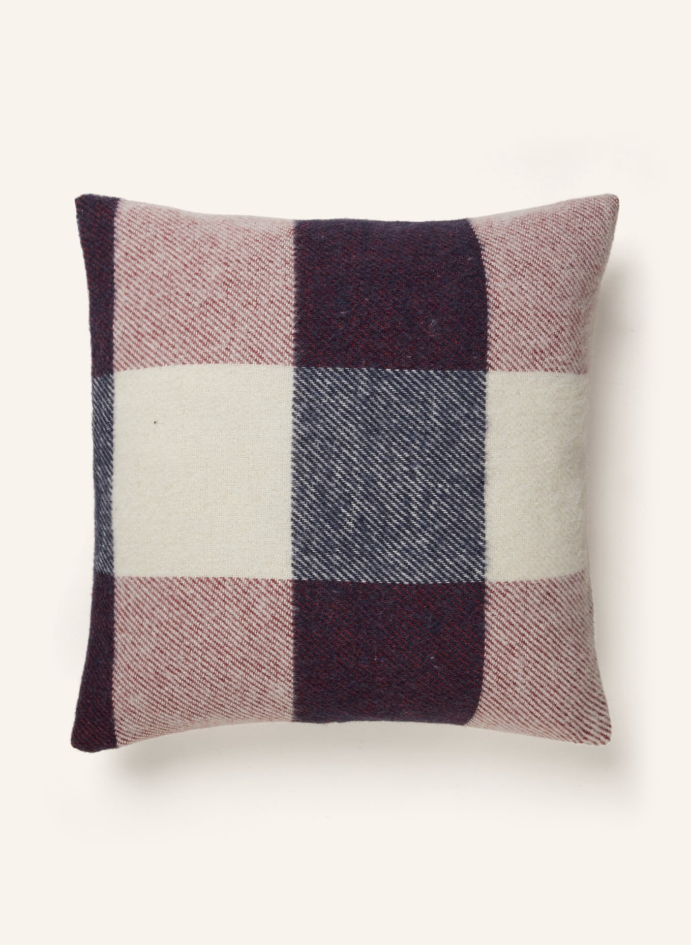 GANT HOME Decorative cushion cover, Color: BLUE/ LIGHT GRAY/ DARK RED (Image 2)