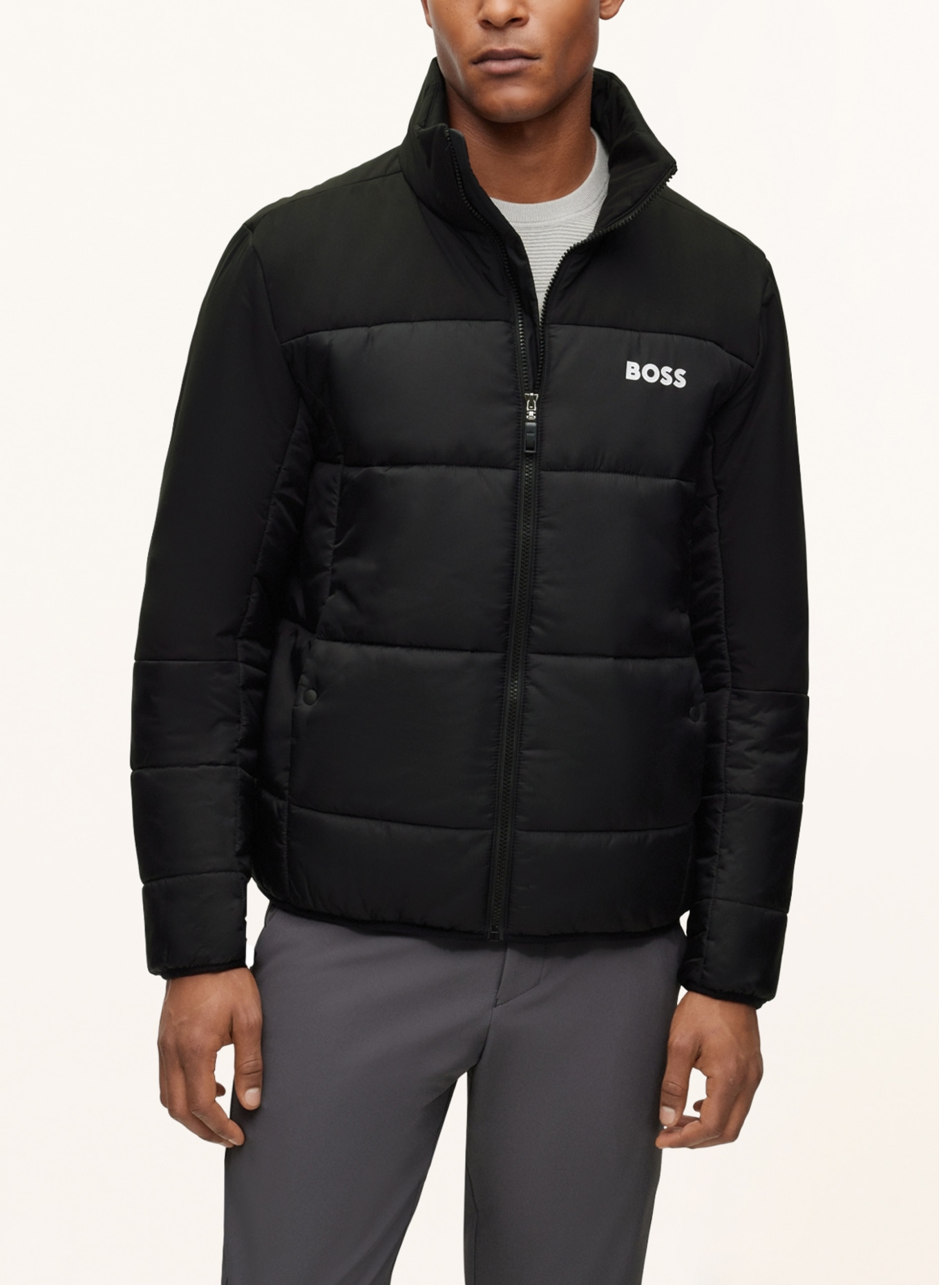 Hugo boss padded jacket sale on sale