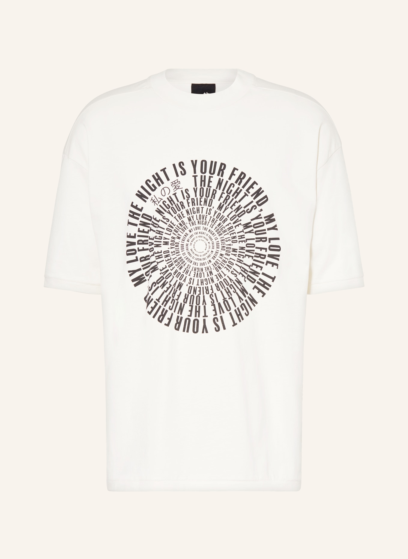thom/krom T-shirt, Kolor: KREMOWY/ CZARNY (Obrazek 1)