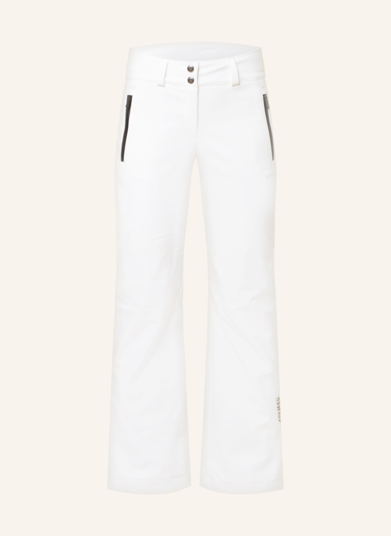 COLMAR Softshell ski pants, Color: WHITE (Image 1)