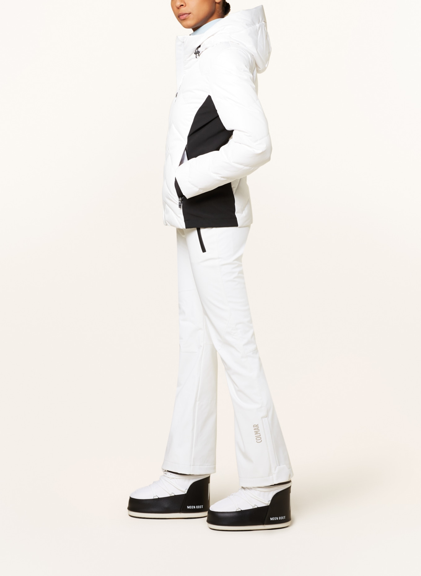 COLMAR Softshell ski pants, Color: WHITE (Image 4)