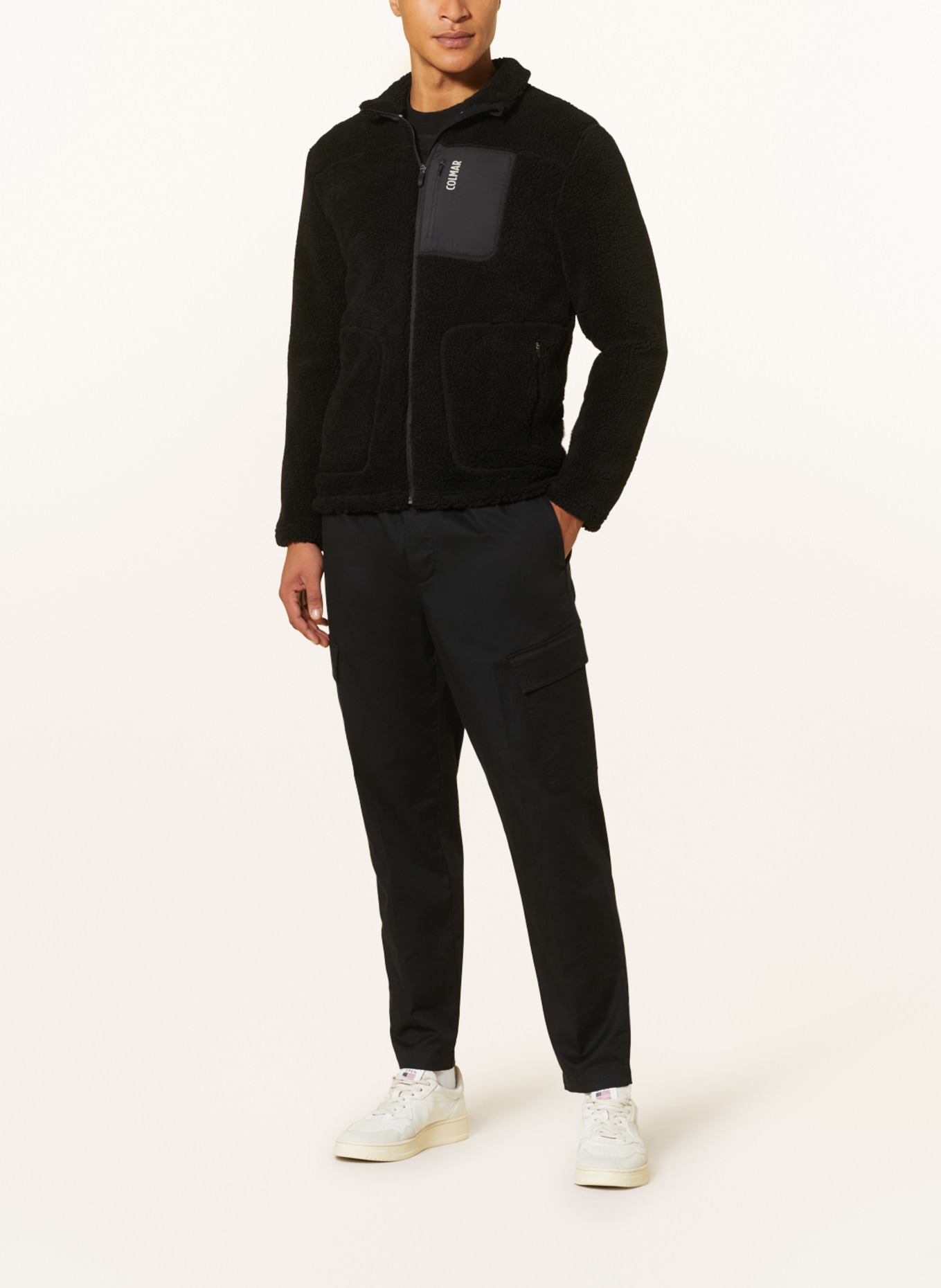 COLMAR Fleece jacket, Color: BLACK (Image 2)