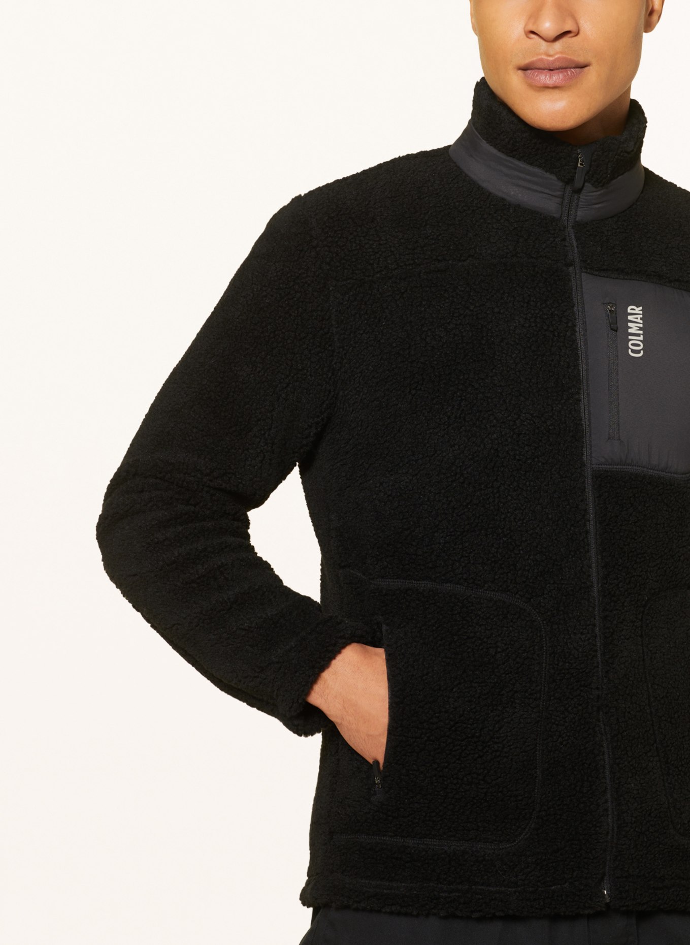 COLMAR Fleece jacket, Color: BLACK (Image 4)