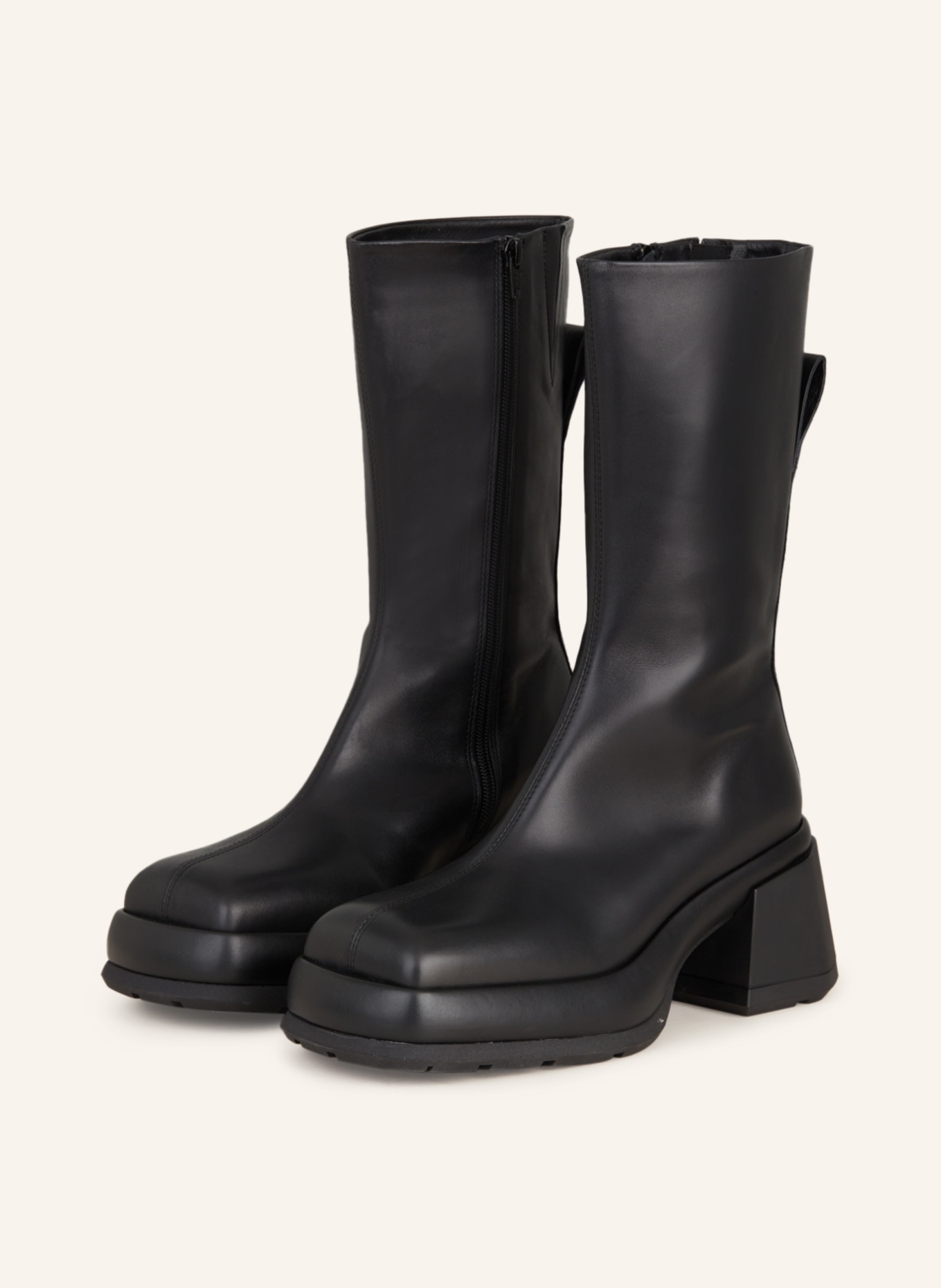MIISTA Boots CASSIA, Color: BLACK (Image 1)