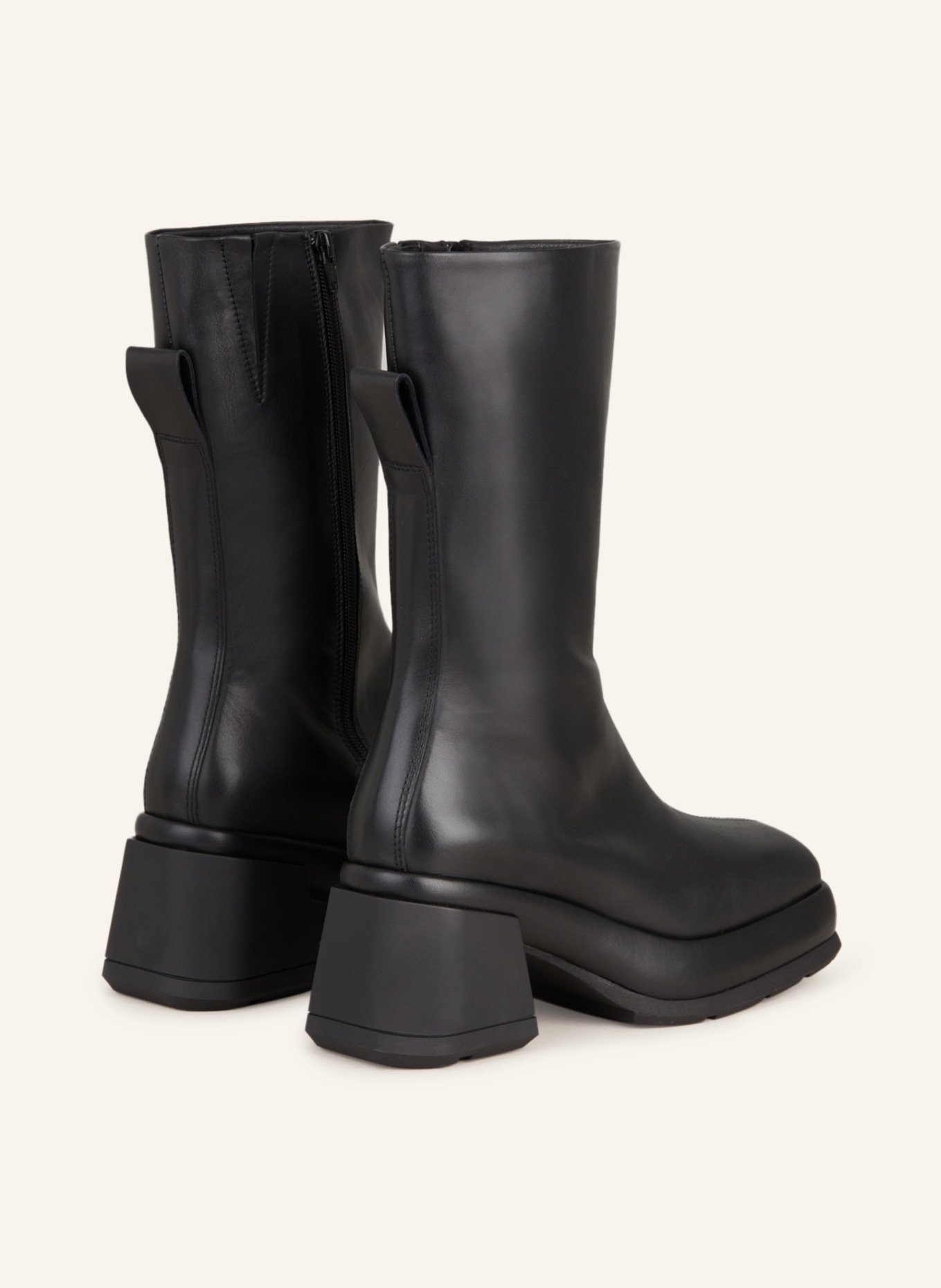 MIISTA Boots CASSIA, Color: BLACK (Image 2)