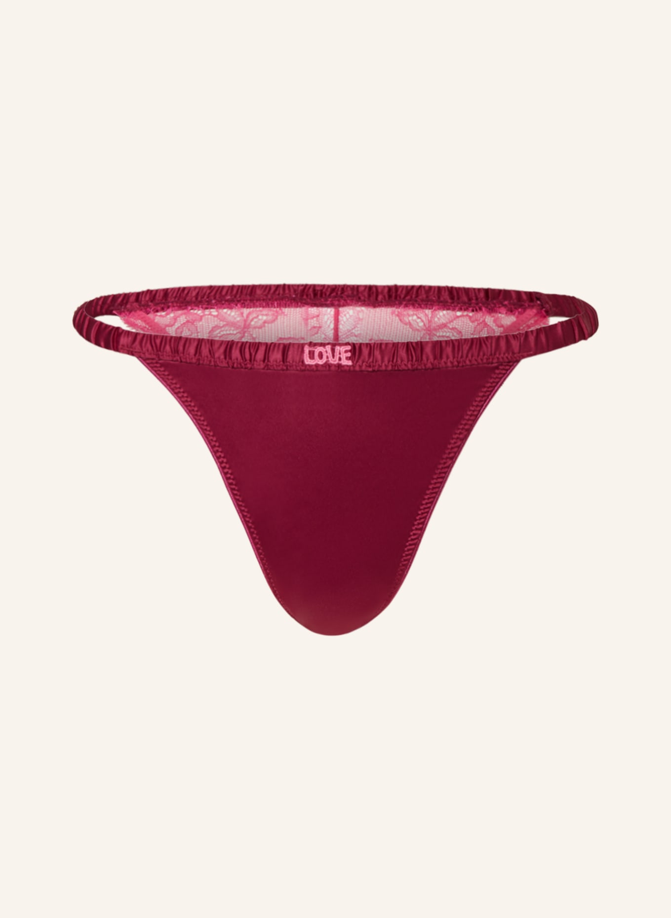 LOVE Stories Thong CHARLOTTE, Color: FUCHSIA (Image 1)
