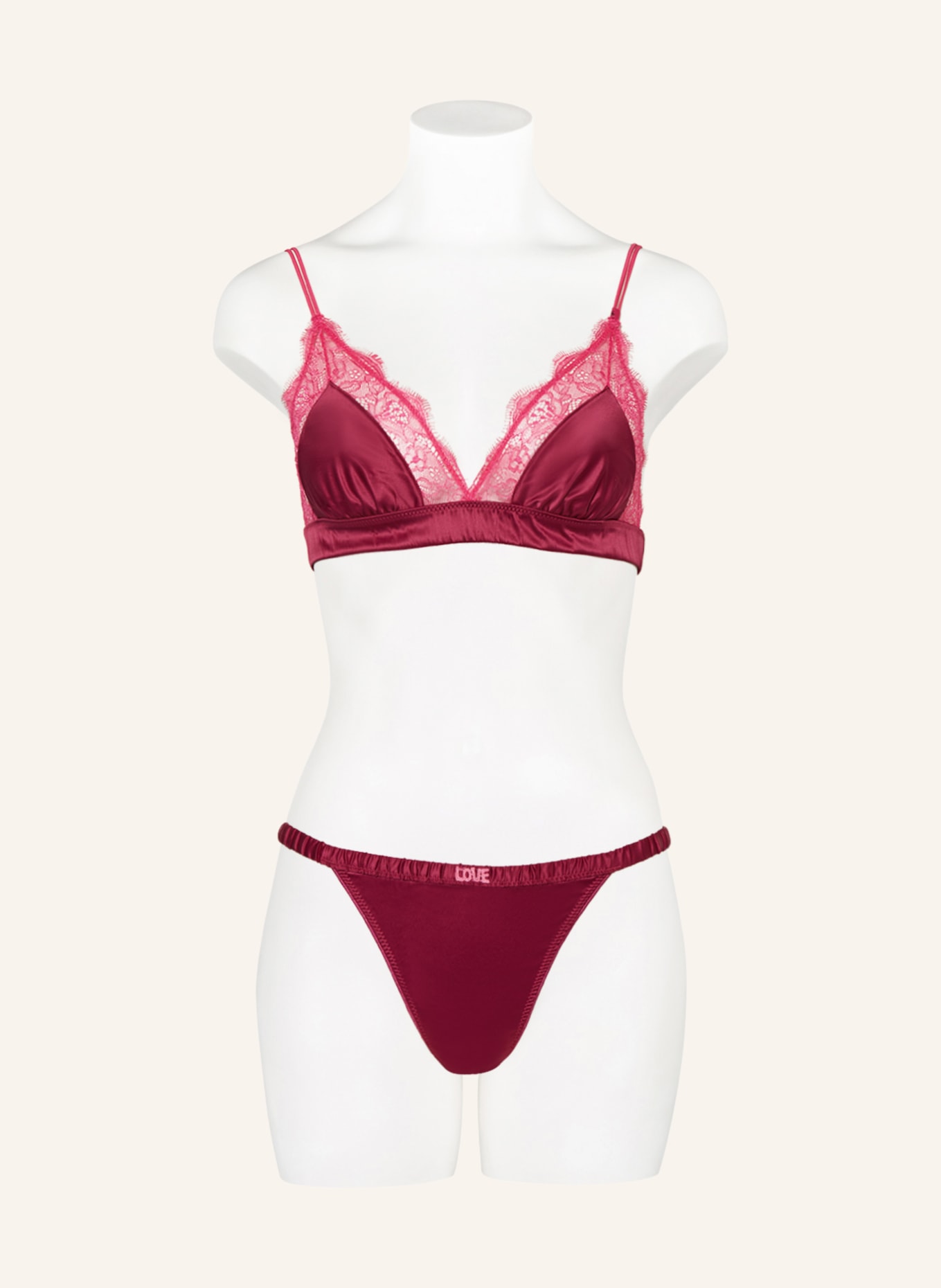LOVE Stories Thong CHARLOTTE, Color: FUCHSIA (Image 2)