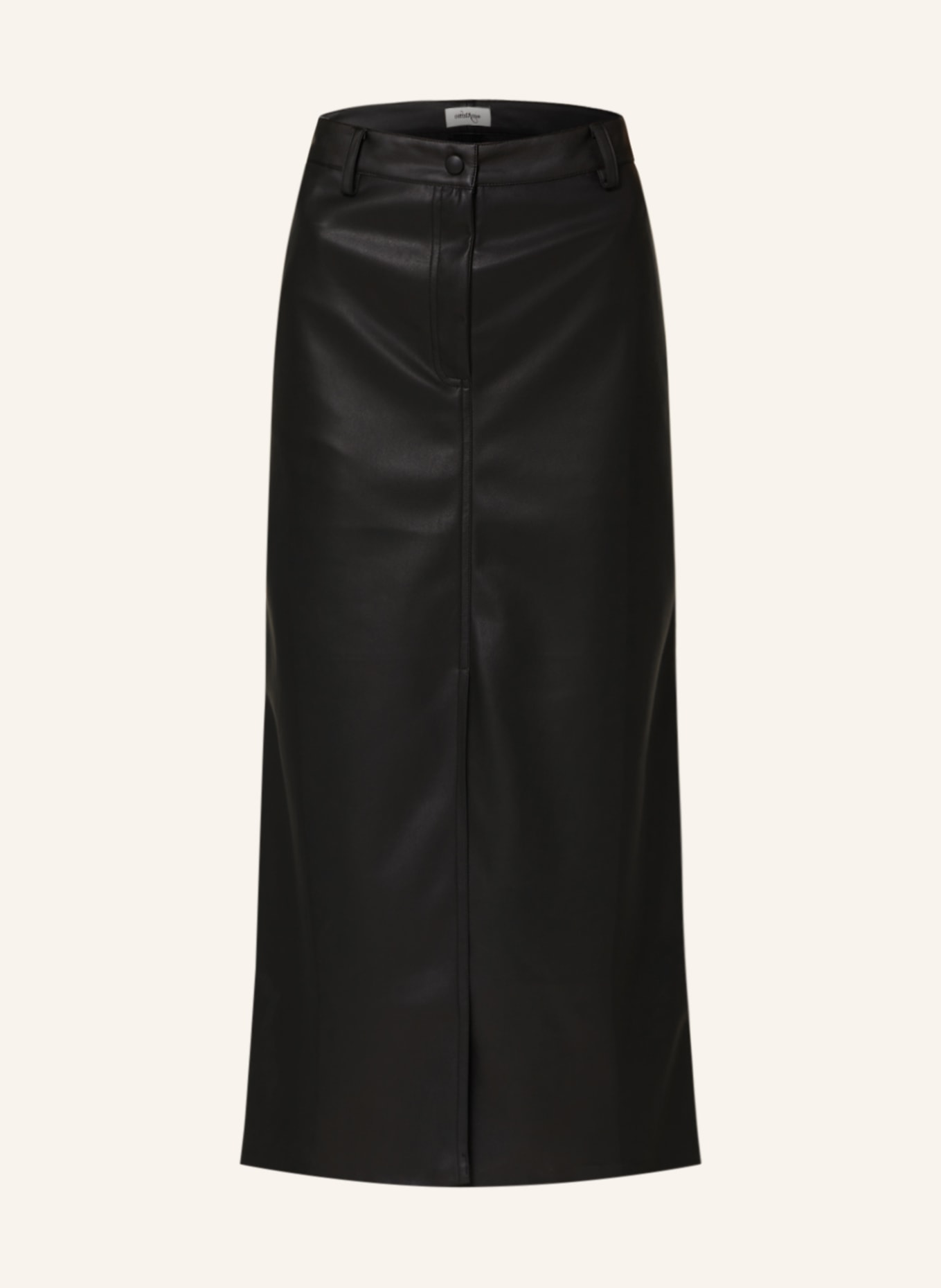 ottod'ame Skirt in leather look, Color: BLACK (Image 1)
