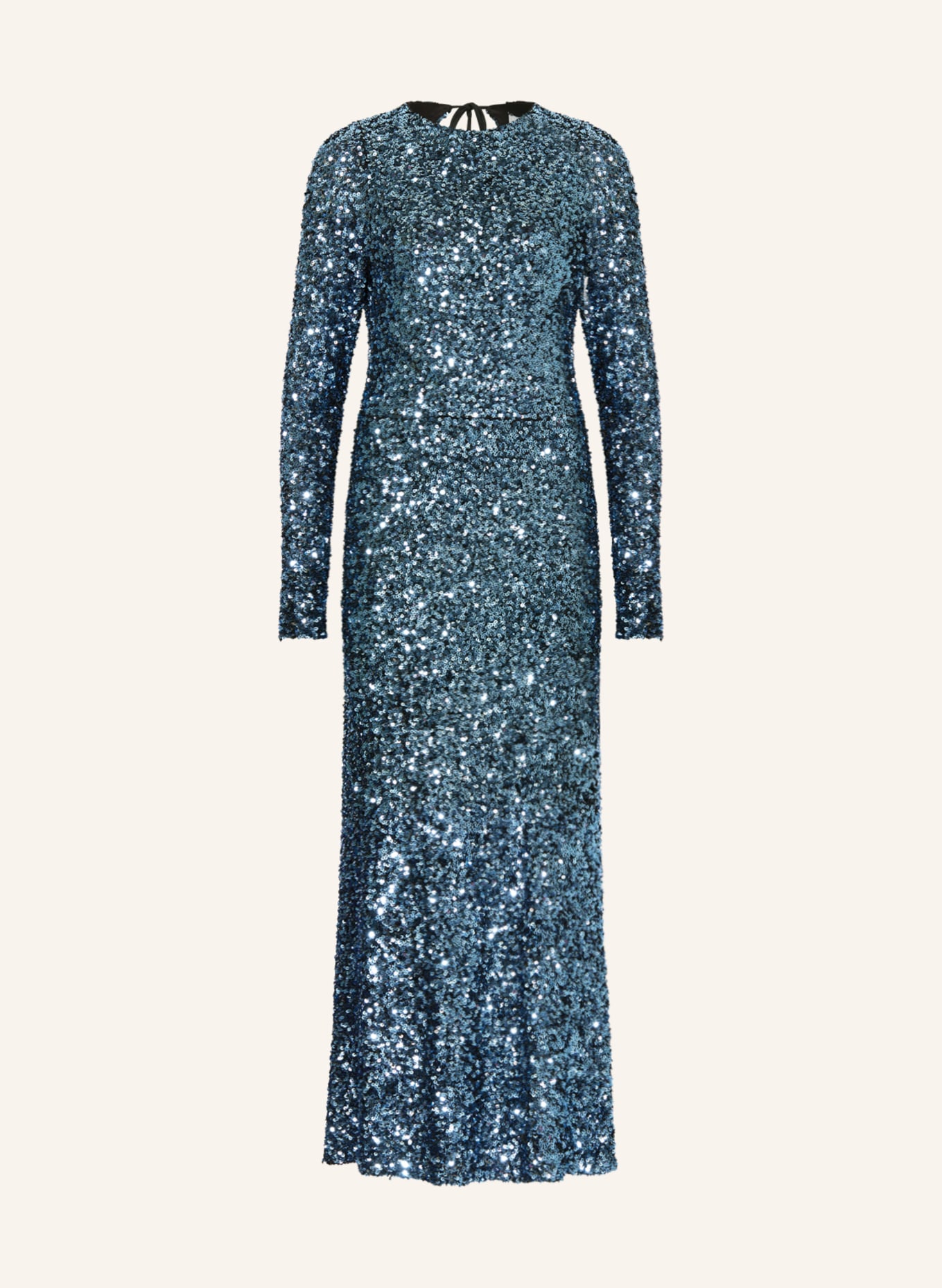 ottod'ame Abendkleid mit Pailletten, Farbe: BLAU (Bild 1)