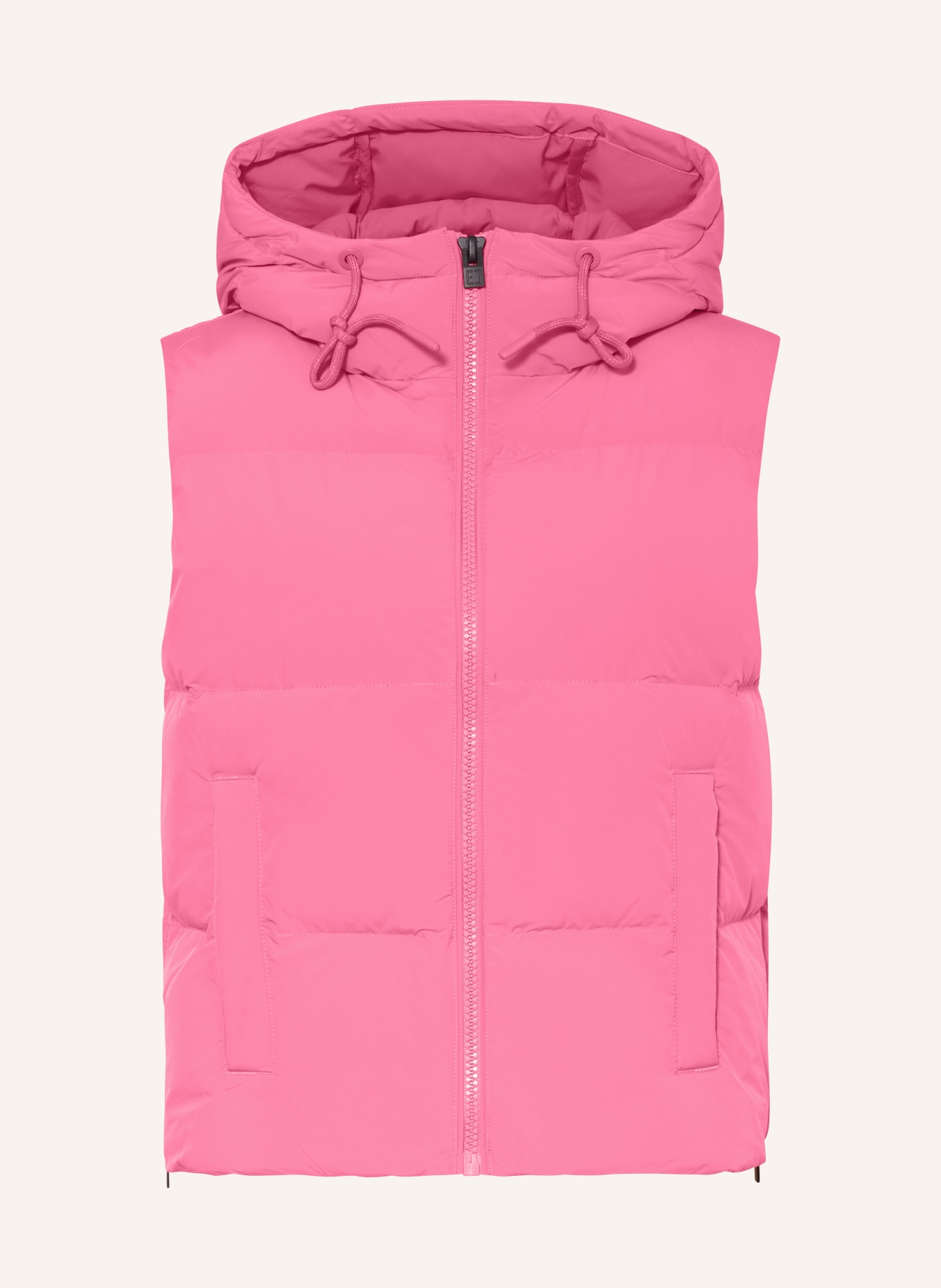 ELBSAND Quilted vest TARI in pink