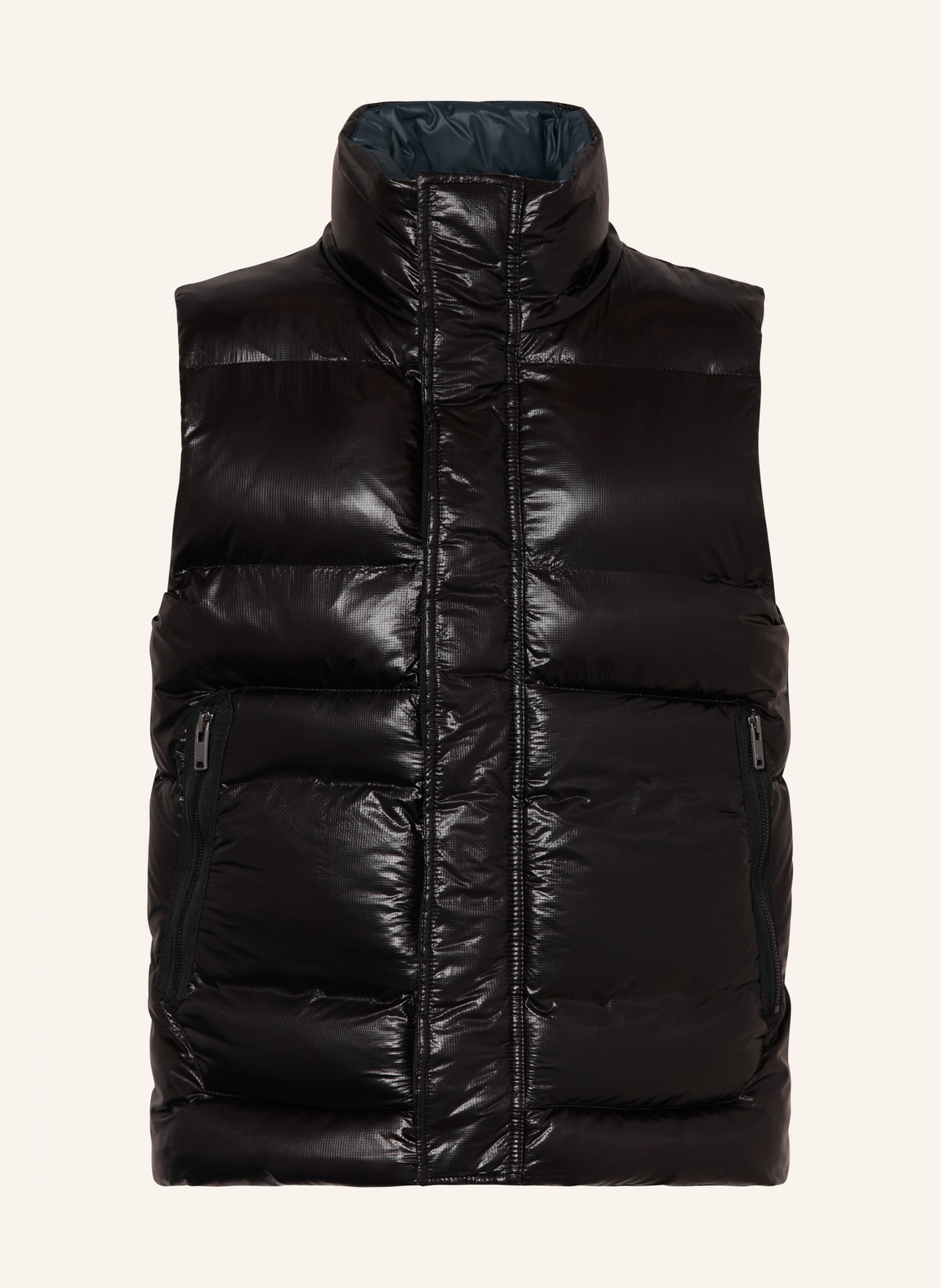 BOSS Quilted vest ODAINA, Color: BLACK (Image 1)