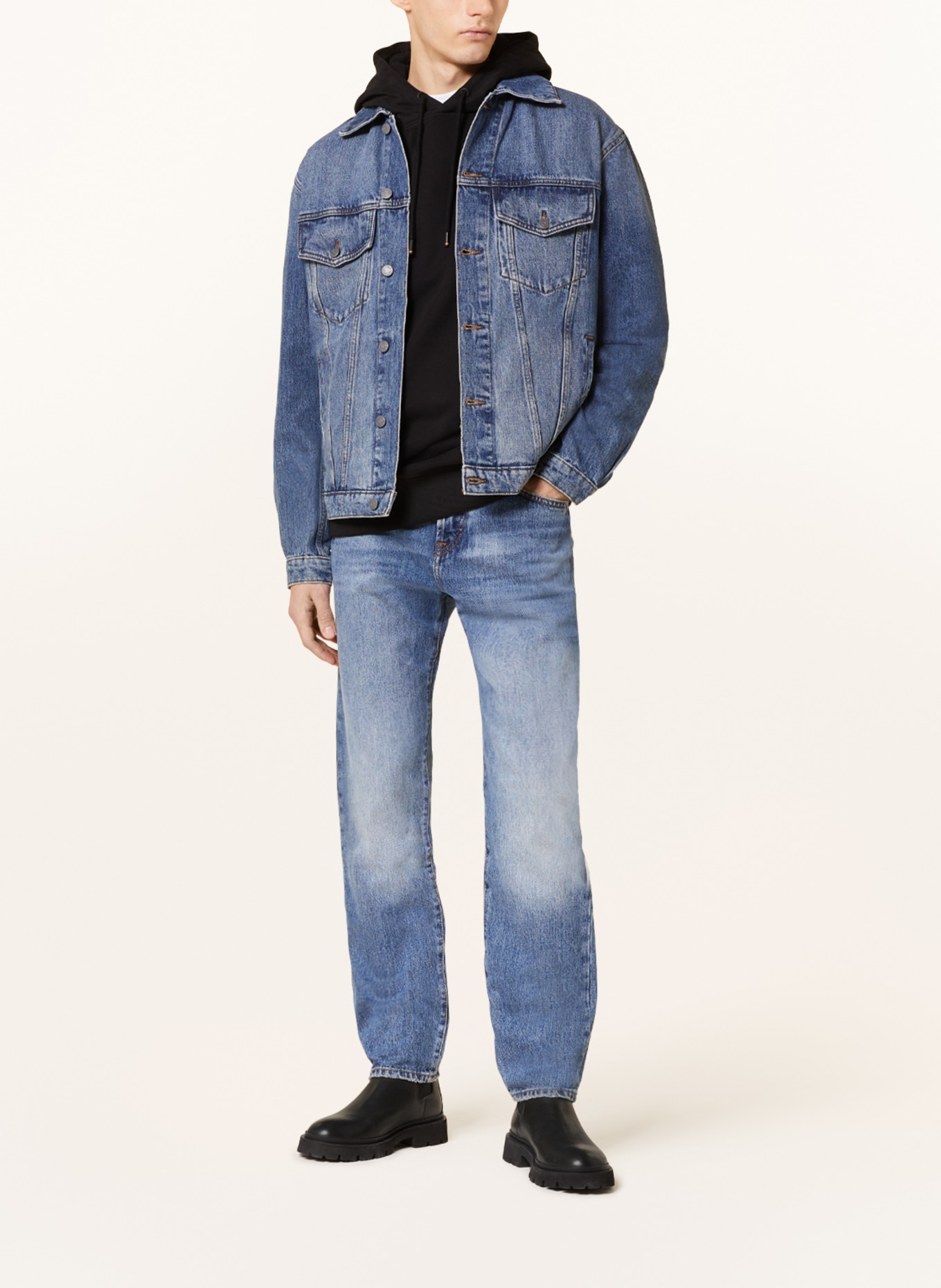 BOSS Jeans RE.MAINE Regular Fit, Farbe: 416 NAVY (Bild 2)