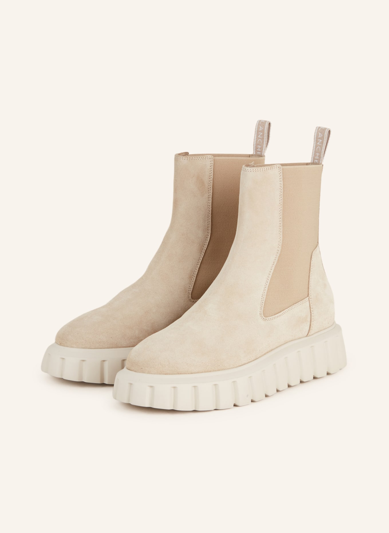 VOILE BLANCHE Chelsea boots GRENELLE, Color: BEIGE (Image 1)