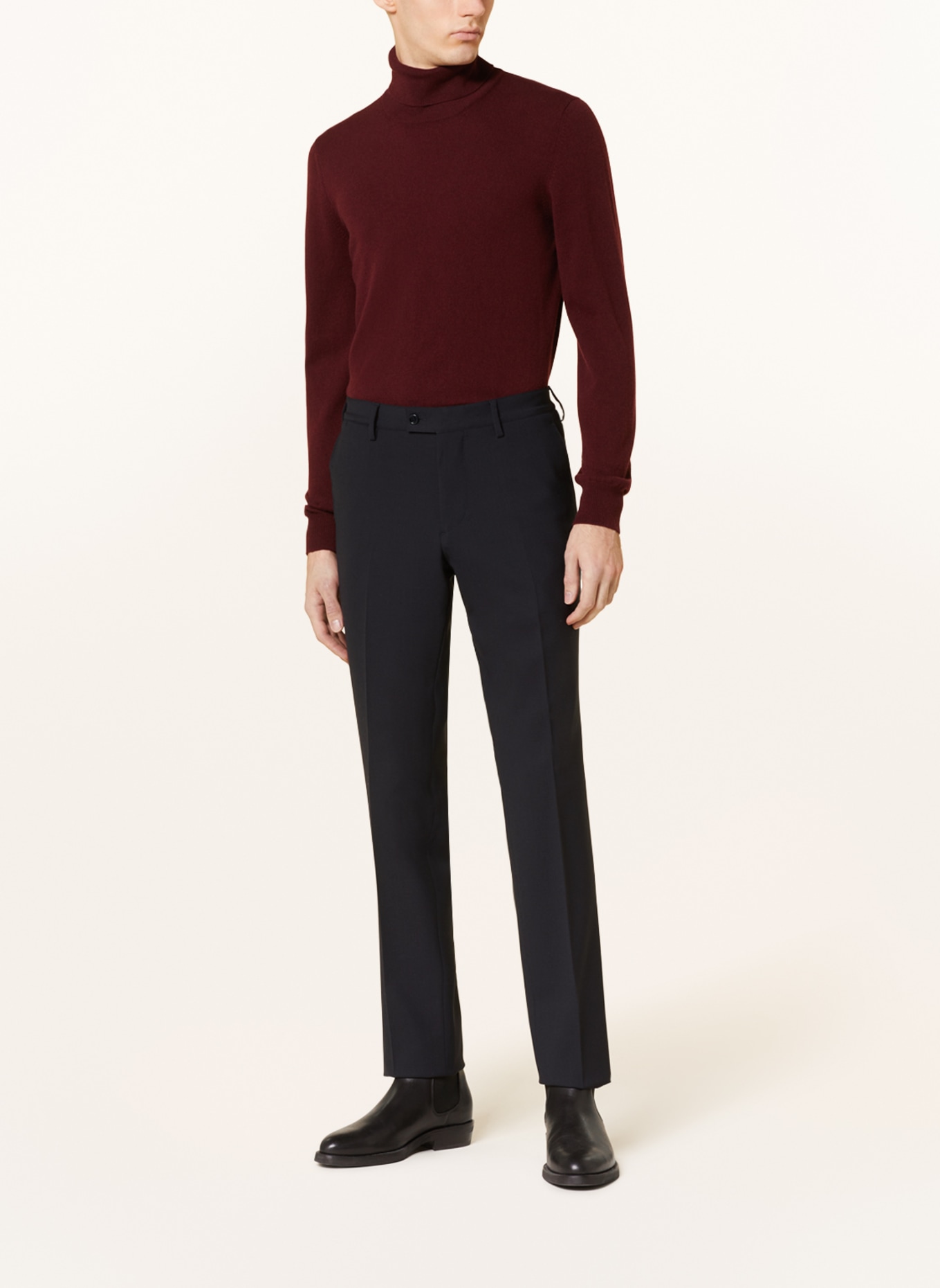 LARDINI Anzughose Slim Fit, Farbe: DUNKELBLAU (Bild 3)