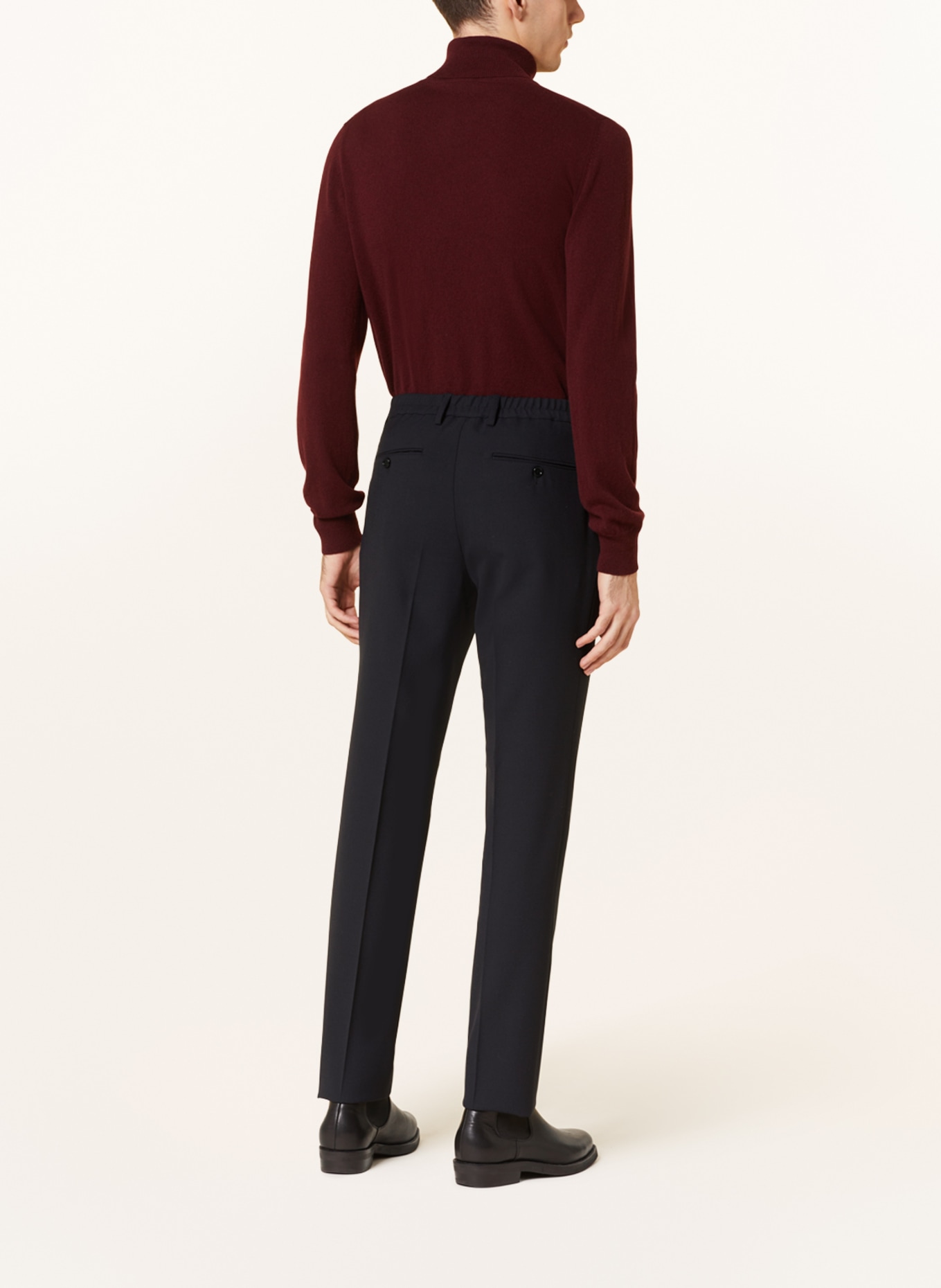 LARDINI Anzughose Slim Fit, Farbe: DUNKELBLAU (Bild 4)