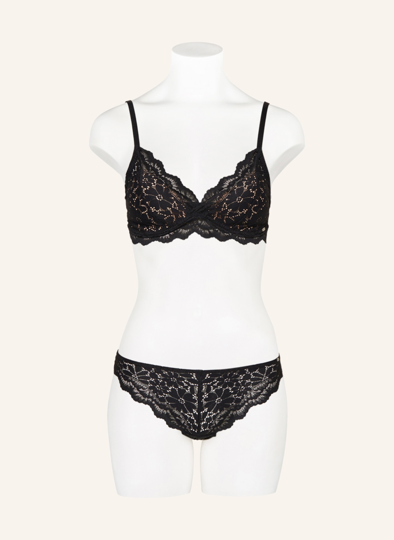 Skiny String WONDERFULACE: SCHWARZ