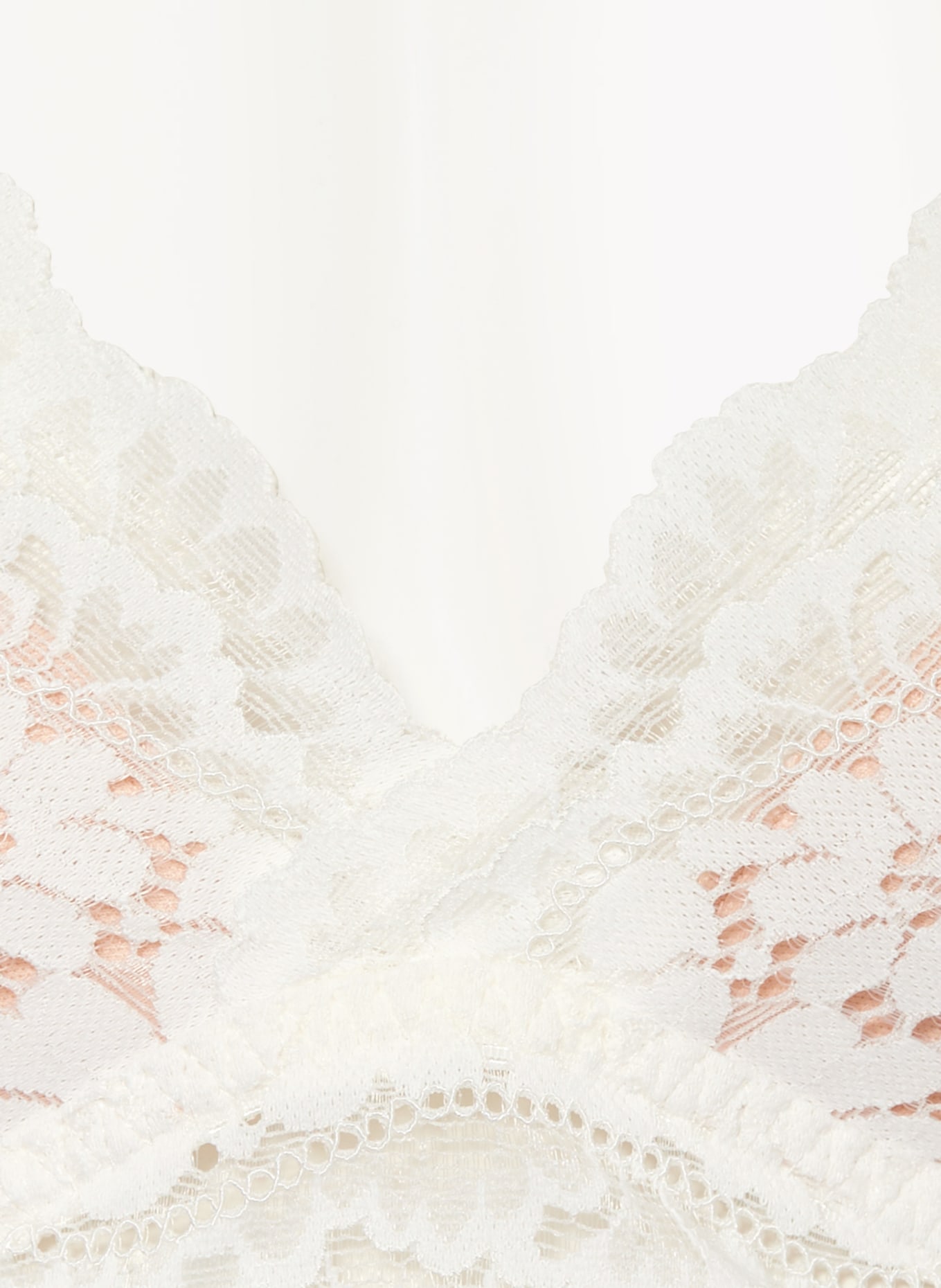 Skiny Triangle bra WONDERFULACE, Color: WHITE (Image 4)