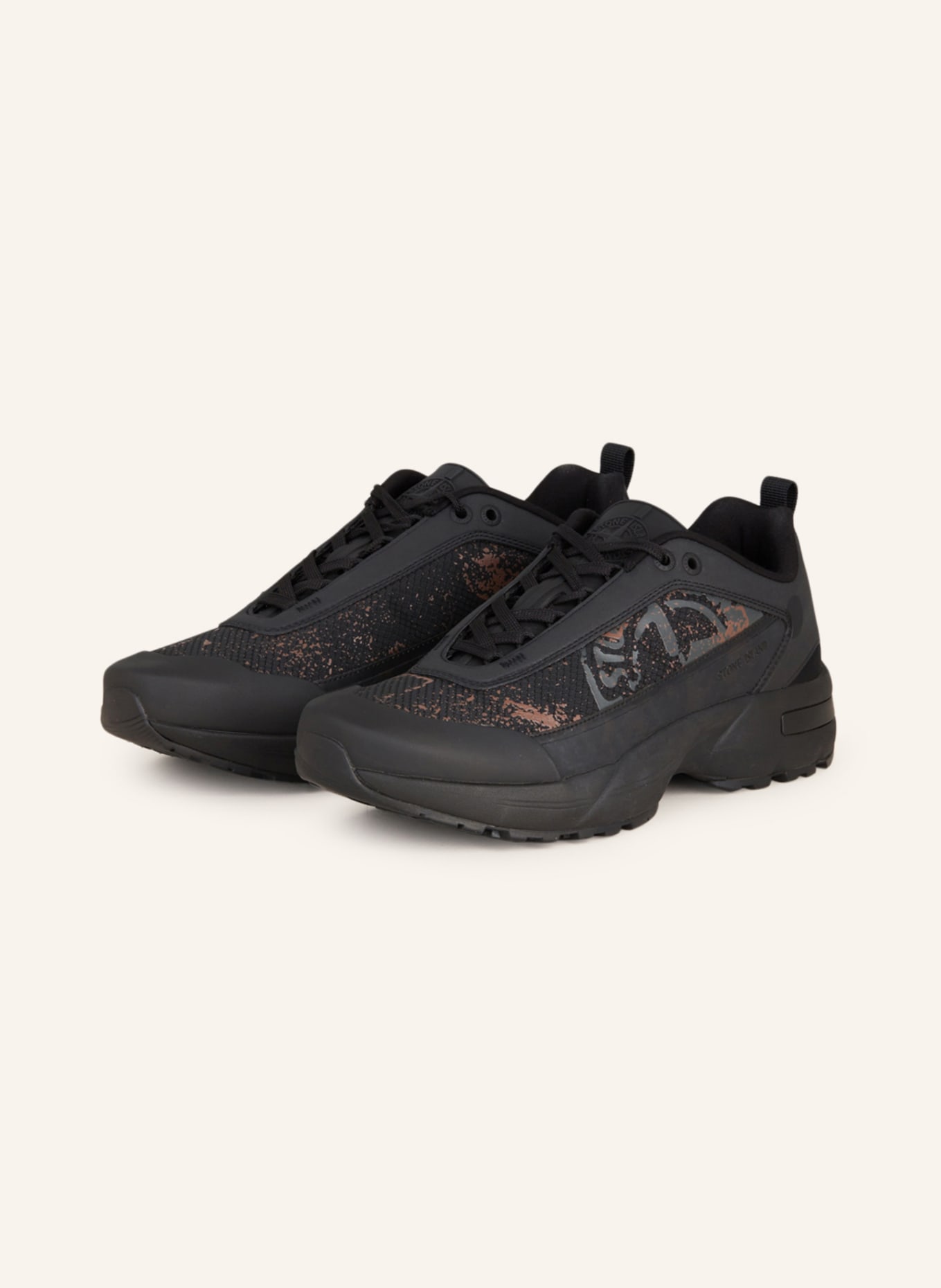 STONE ISLAND Sneakers GRIME, Color: BLACK (Image 1)