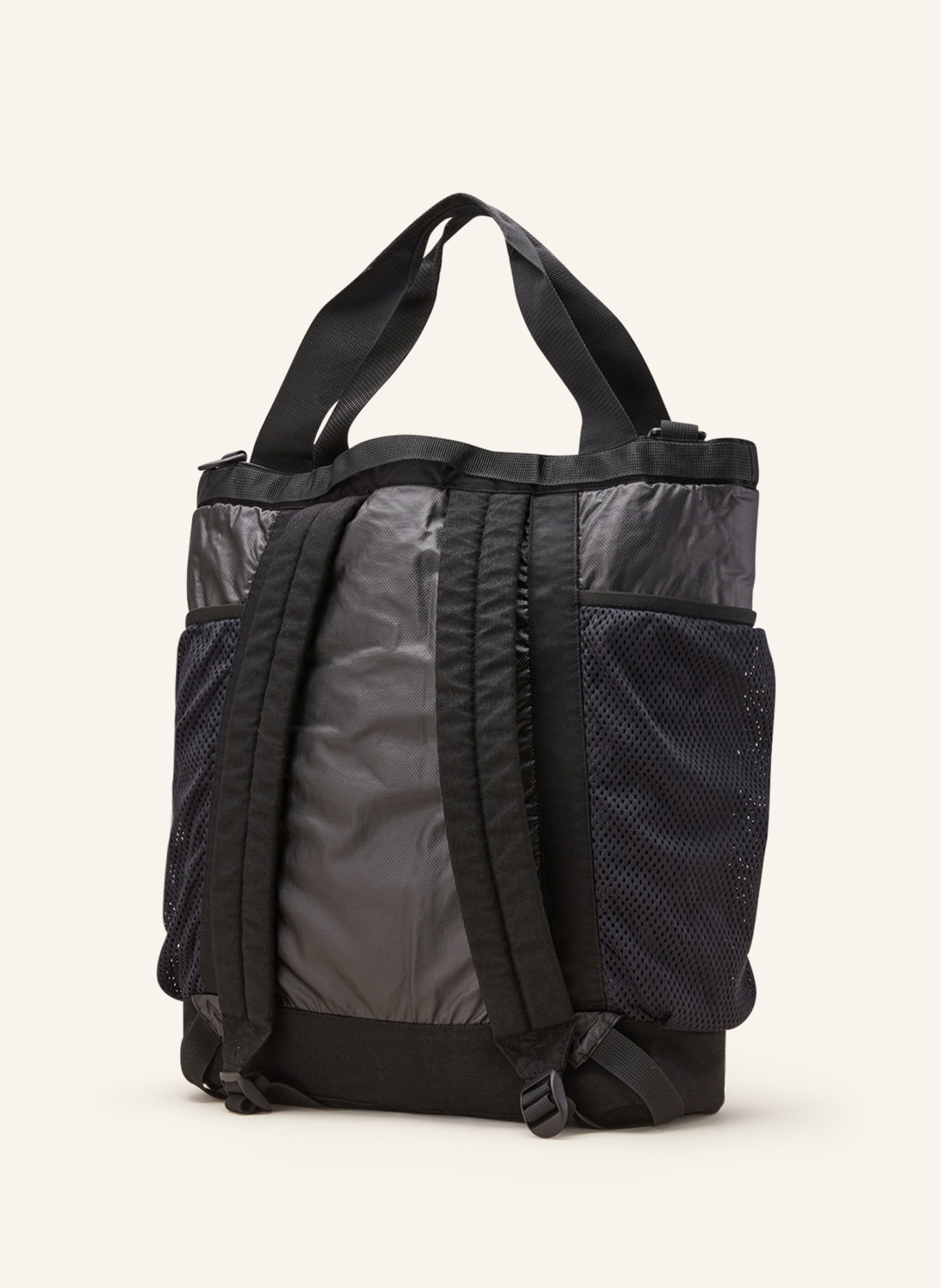 STONE ISLAND 2-in-1 backpack, Color: BLACK (Image 2)