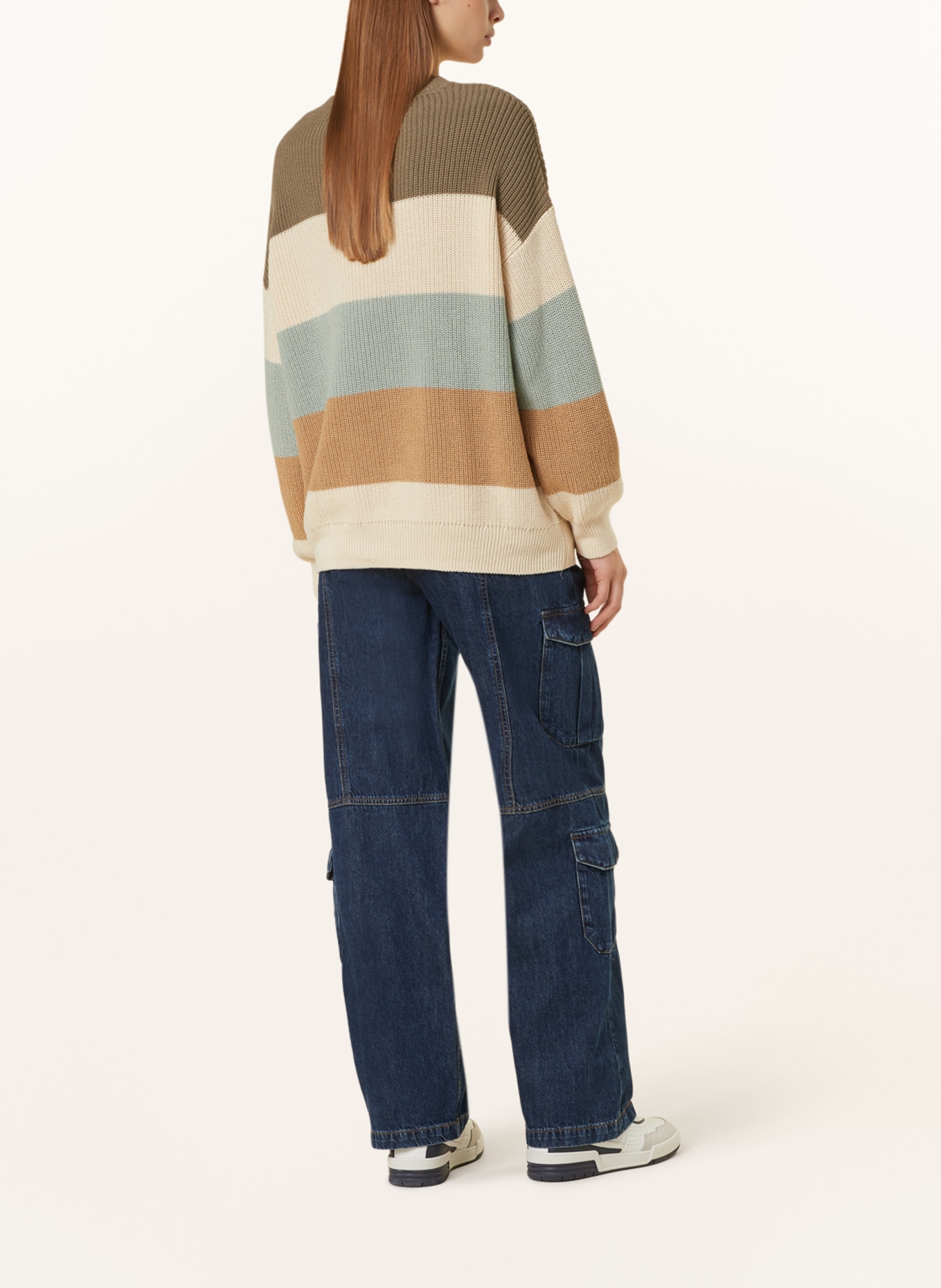 mavi Sweater, Color: GREEN/ CREAM/ BEIGE (Image 3)