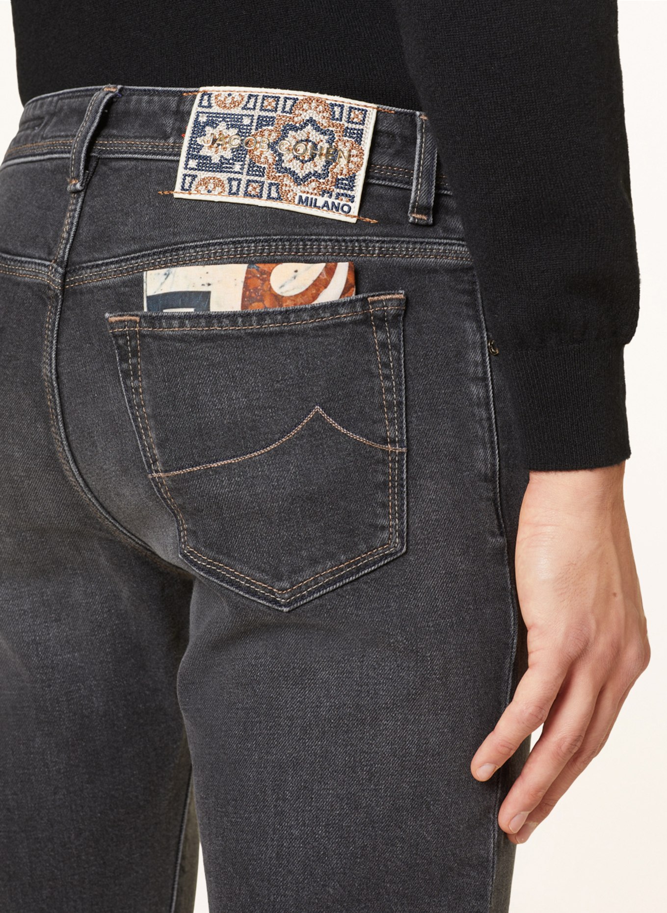 JACOB COHEN Jeans BARD slim fit, Color: 625D Grey (Image 5)