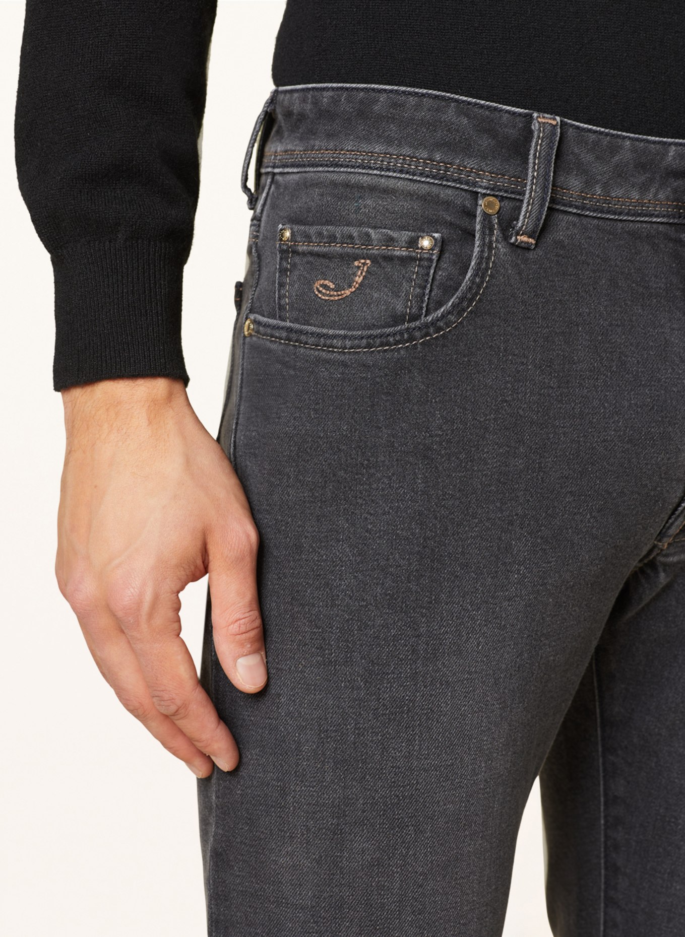 JACOB COHEN Jeans BARD slim fit, Color: 625D Grey (Image 6)