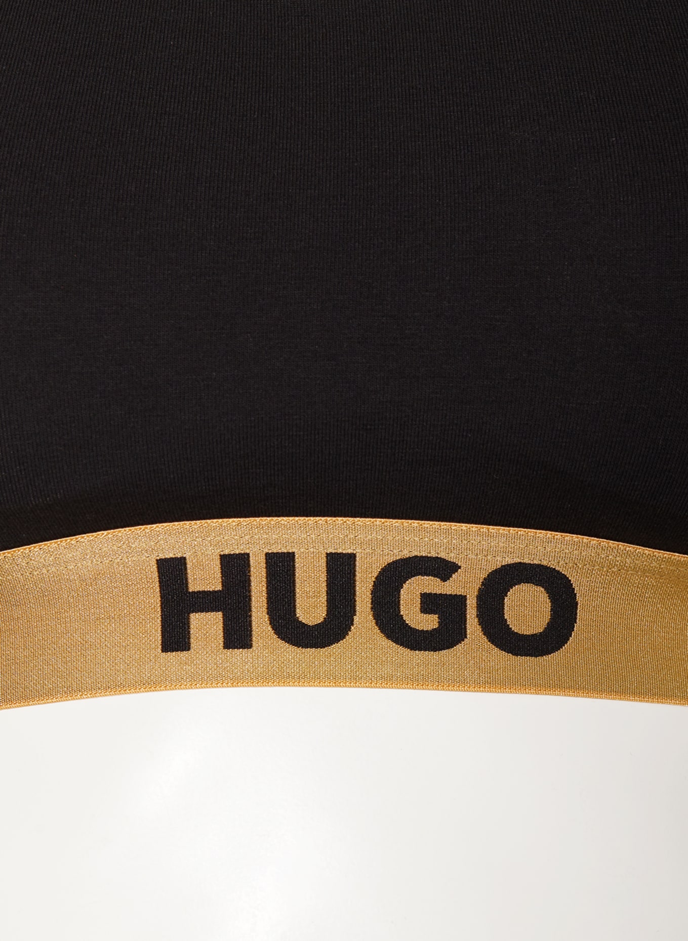 HUGO Bralette, Color: BLACK/ GOLD (Image 4)