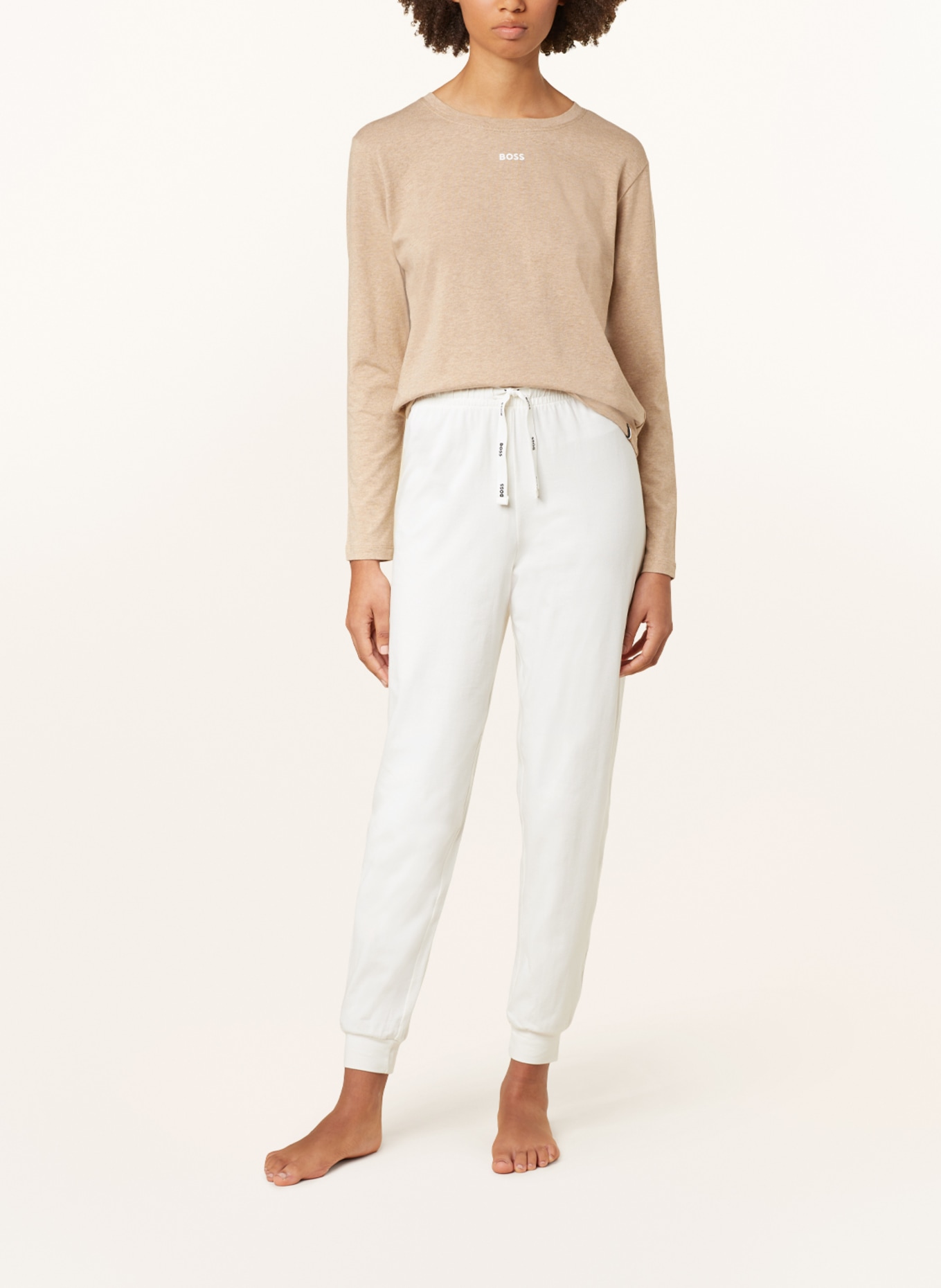 BOSS Pajama pants, Color: WHITE (Image 2)