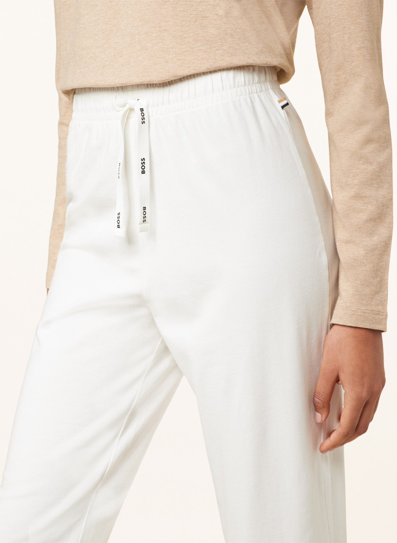 BOSS Pajama pants, Color: WHITE (Image 4)