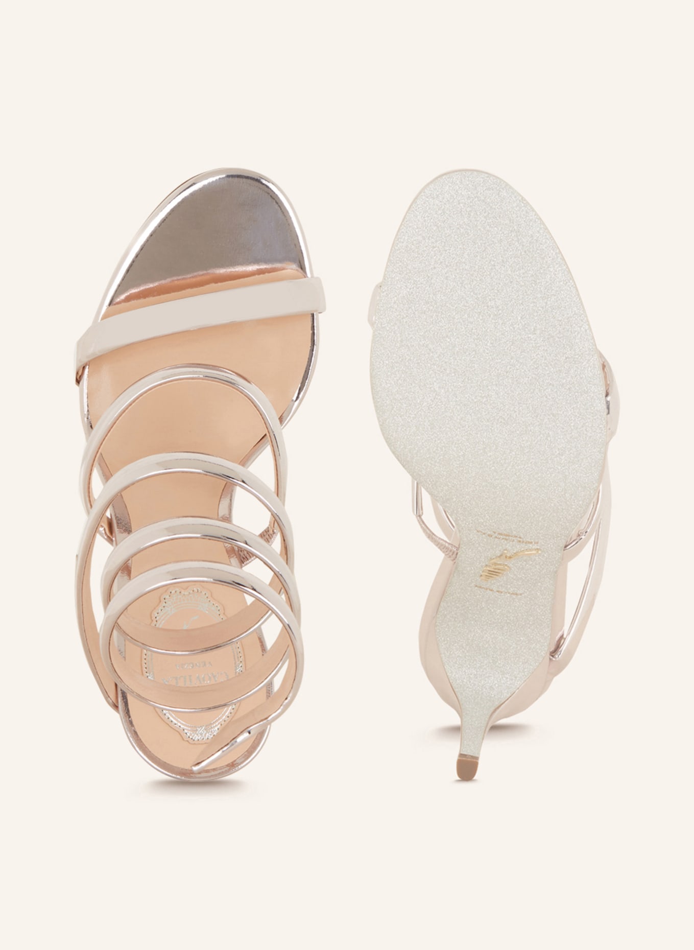 RENE CAOVILLA Sandals, Color: SILVER (Image 5)