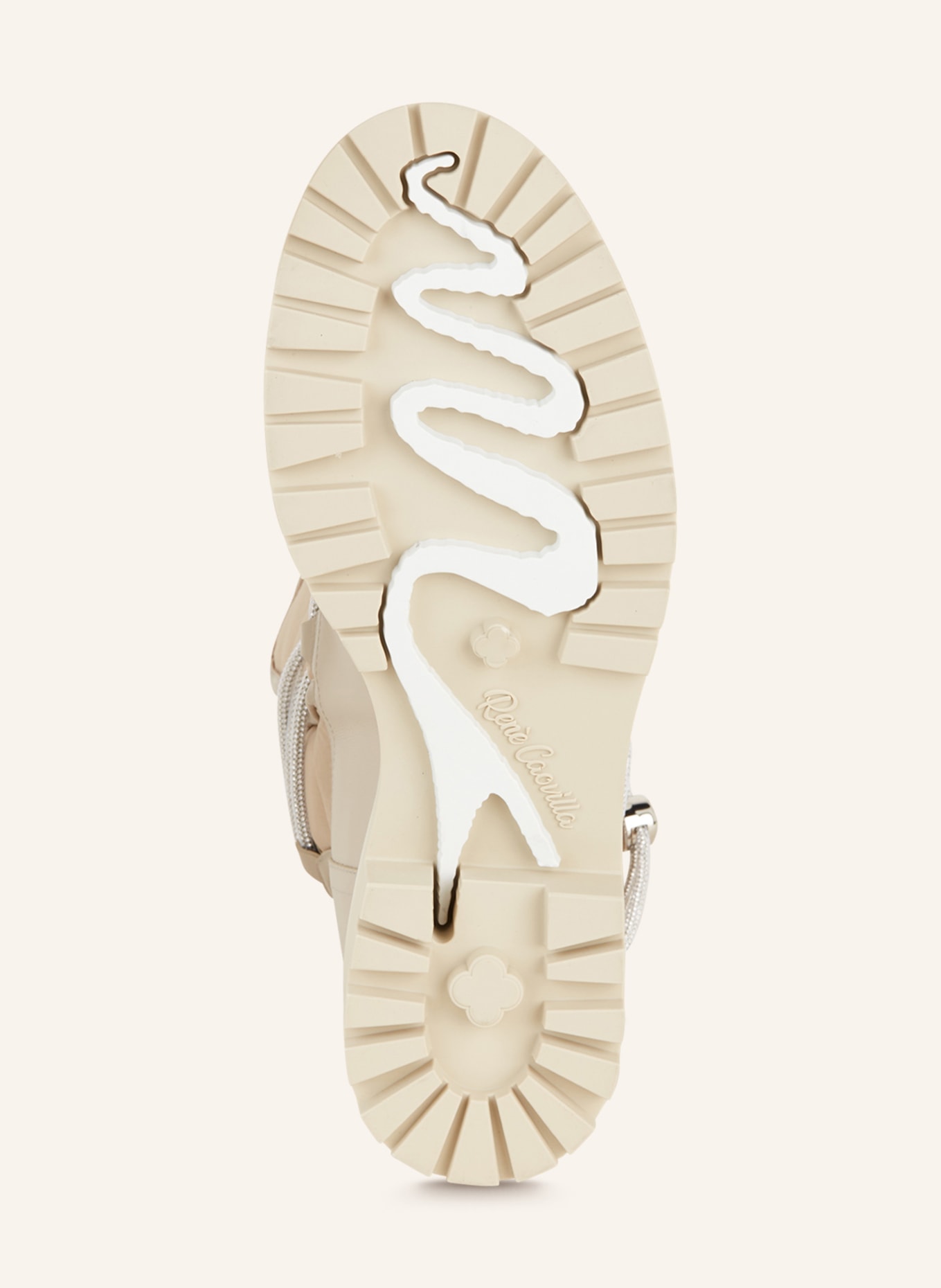 RENE CAOVILLA Lace-up boots ASPEN, Color: BEIGE (Image 6)