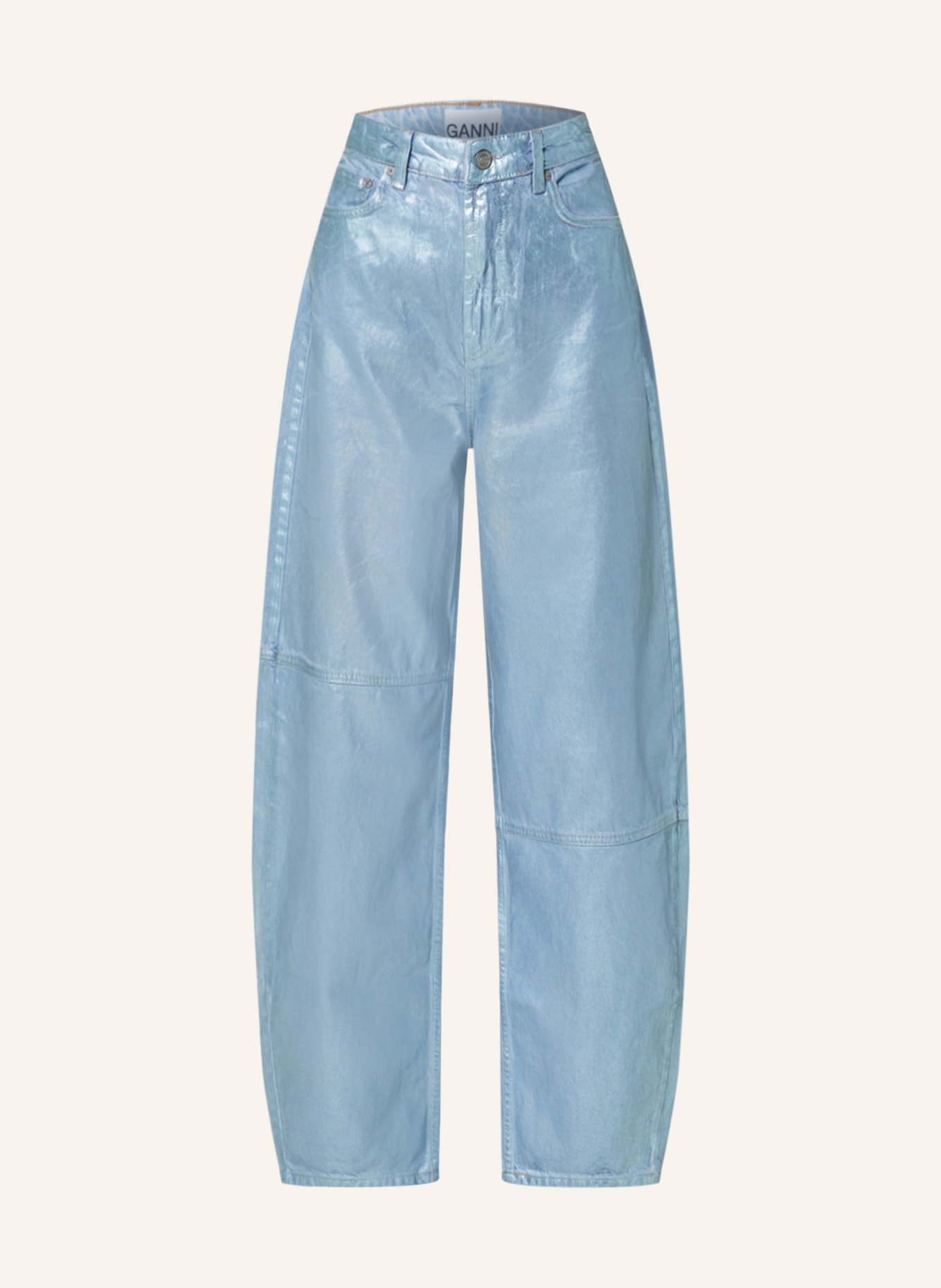 GANNI Coated Jeans, Farbe: 694 HEATHER (Bild 1)