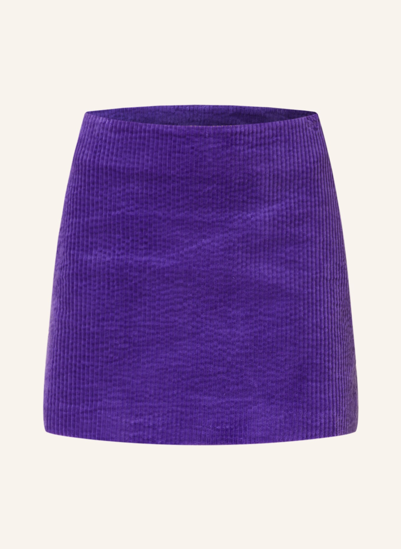 GANNI Corduroy skirt, Color: PURPLE (Image 1)