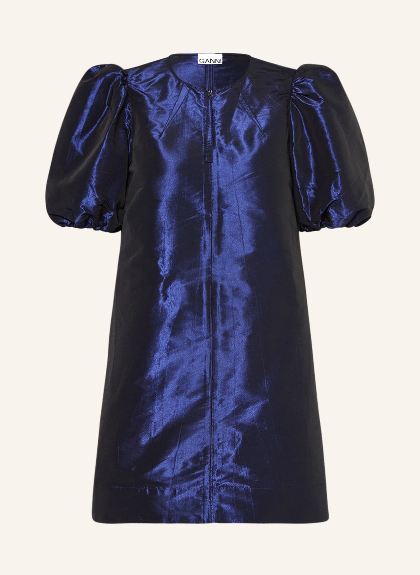GANNI Kleid, Farbe: DUNKELBLAU(Bild null)