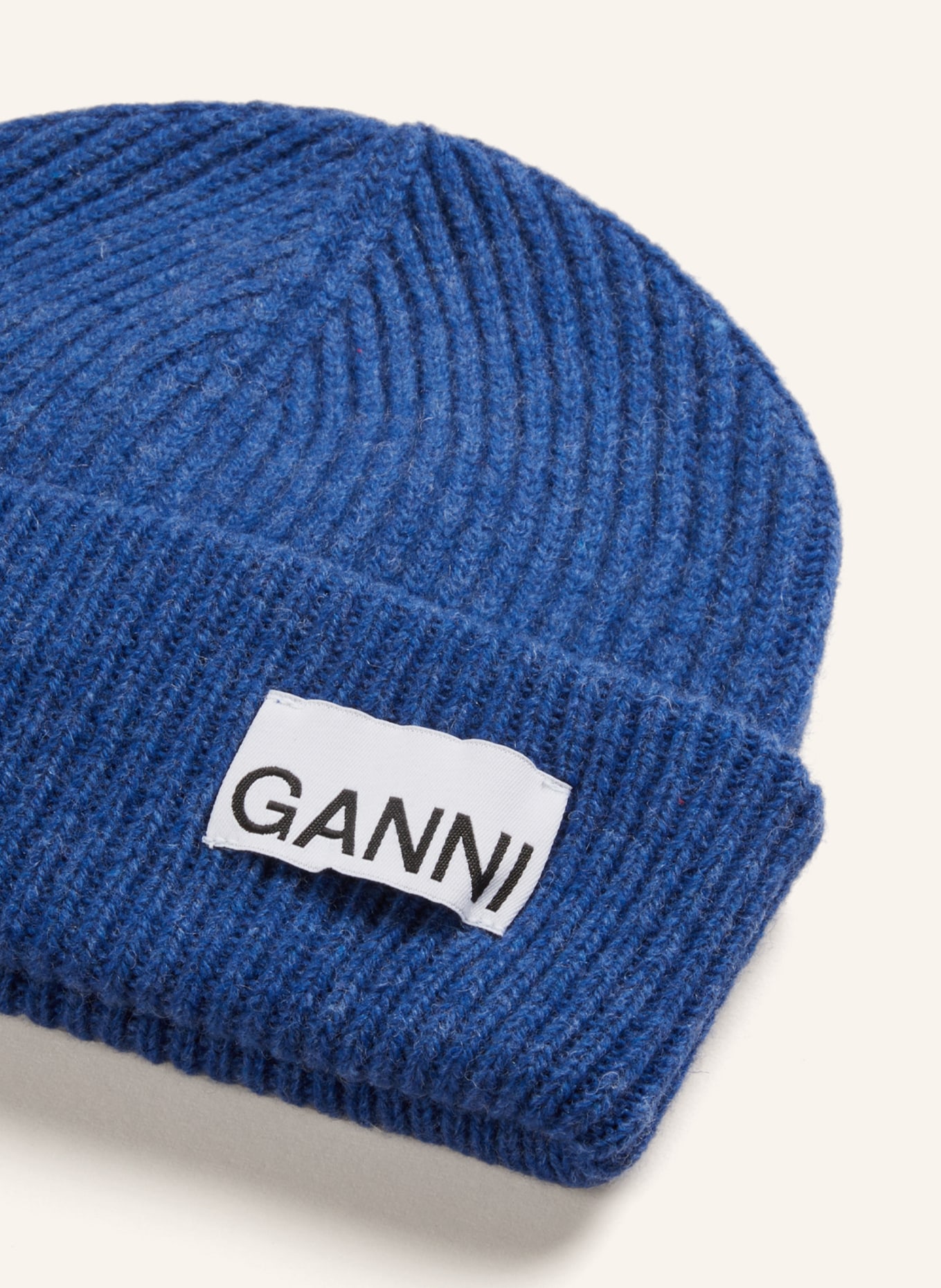 GANNI Beanie, Color: BLUE (Image 2)