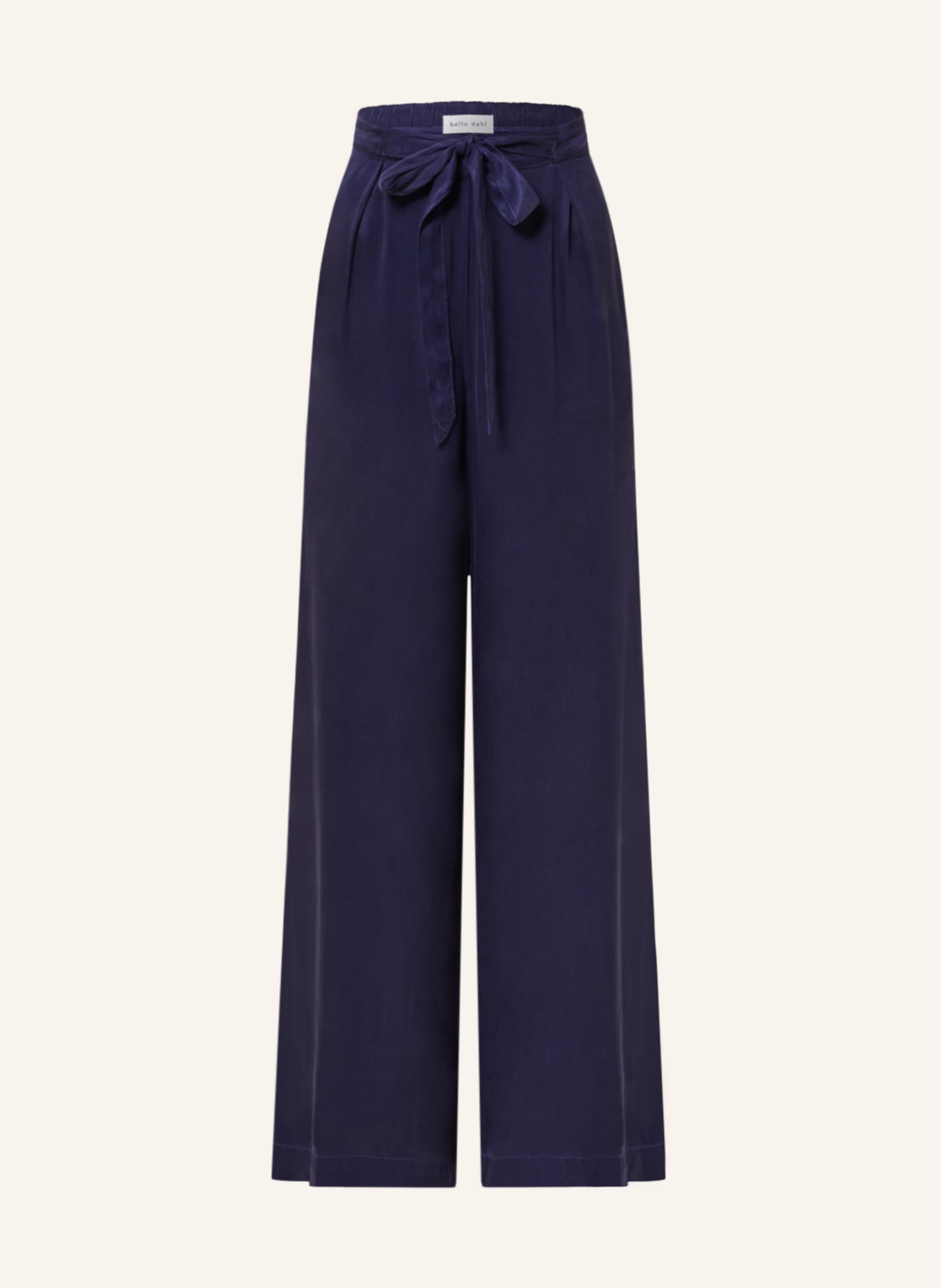 bella dahl Wide leg trousers, Color: DARK BLUE (Image 1)