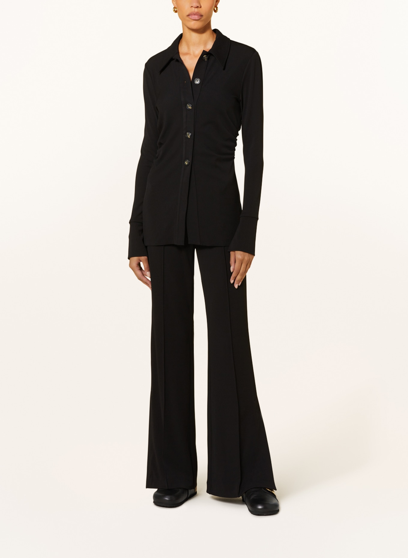 DAY BIRGER et MIKKELSEN Jersey pants, Color: BLACK (Image 2)