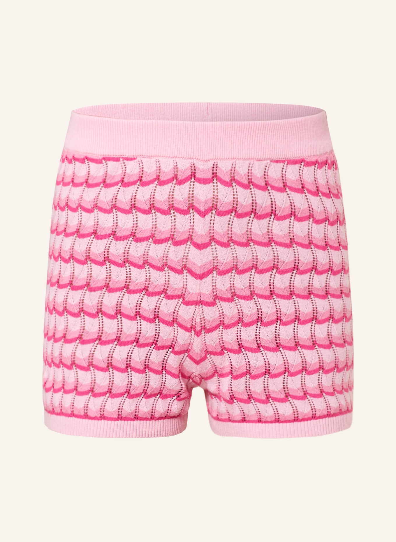 SEAFOLLY Knit shorts CARNABY, Color: PINK/ PINK (Image 1)