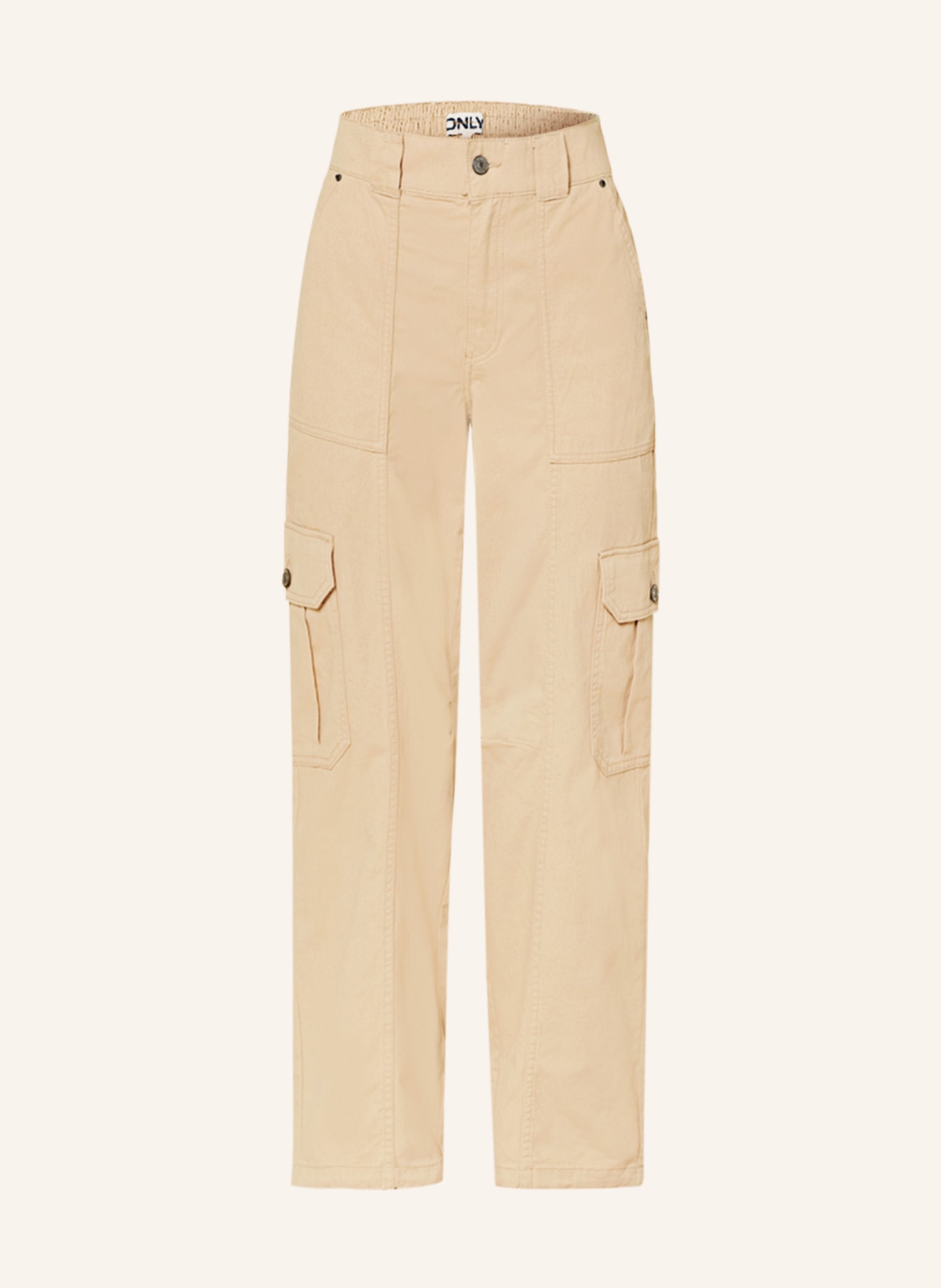 ONLY Cargo pants, Color: BEIGE (Image 1)