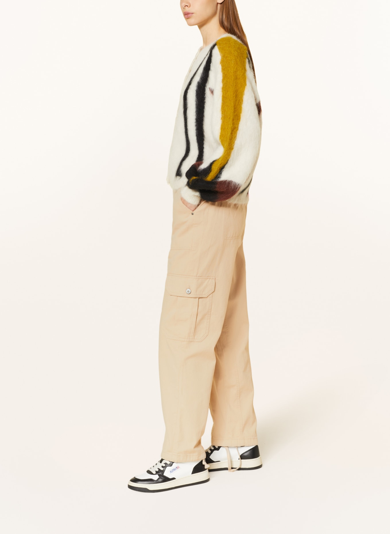 ONLY Cargo pants, Color: BEIGE (Image 4)