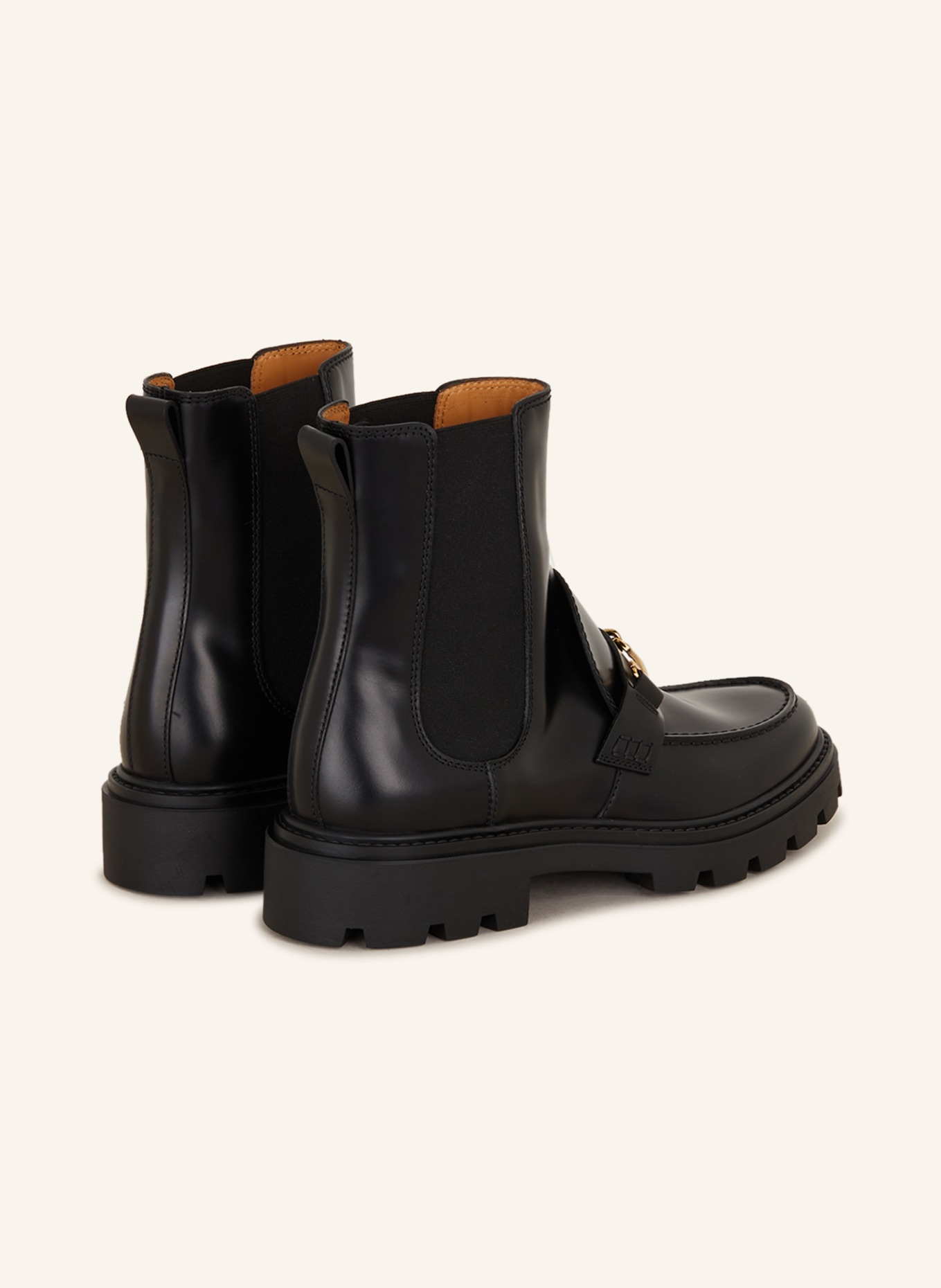 TOD'S Chelsea boots, Color: BLACK (Image 2)