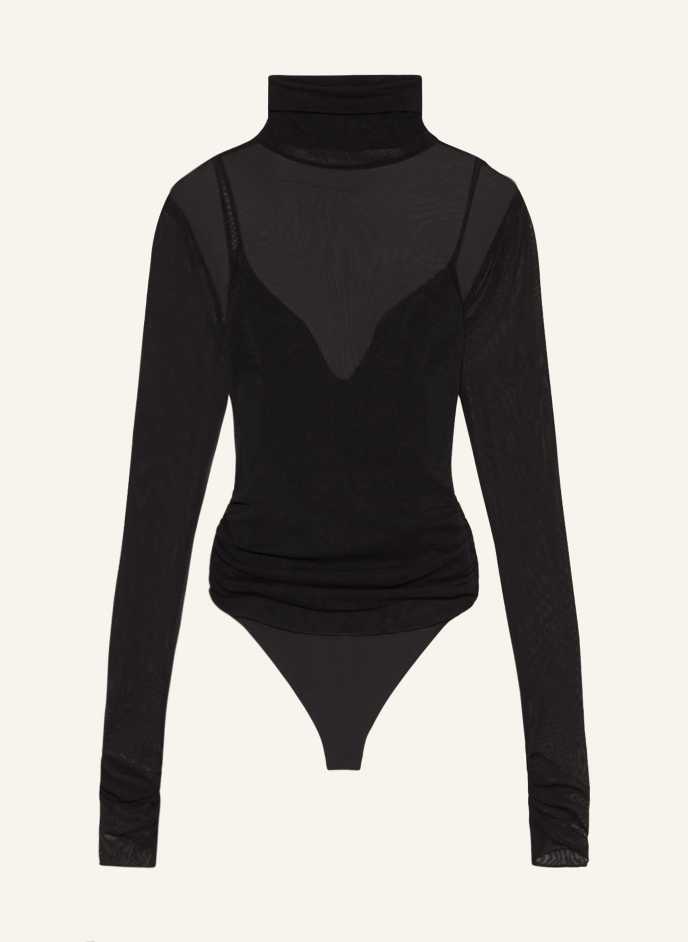 SIMKHAI Mesh body VELORA, Color: BLACK (Image 1)