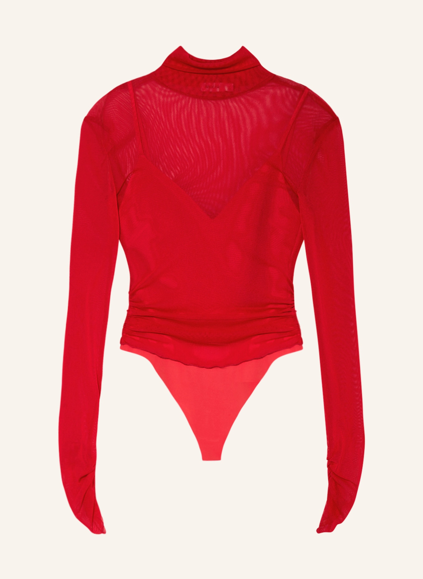 SIMKHAI Mesh body VELORA, Color: RED (Image 1)