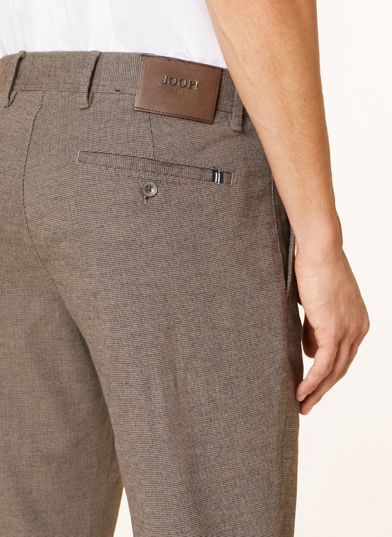 JOOP! JEANS Chinos MATTHEW tapered fit, Color: TAUPE/ BLACK (Image 6)