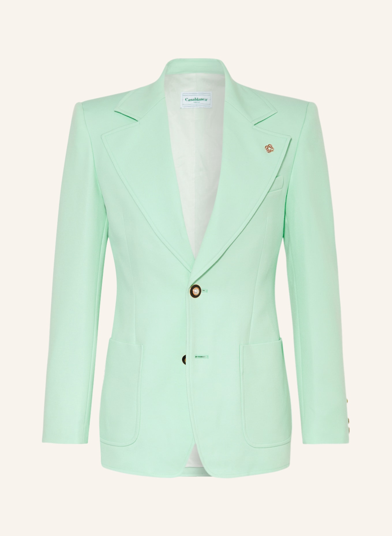 Casablanca Suit jacket Slim Fit, Color: MINT (Image 1)
